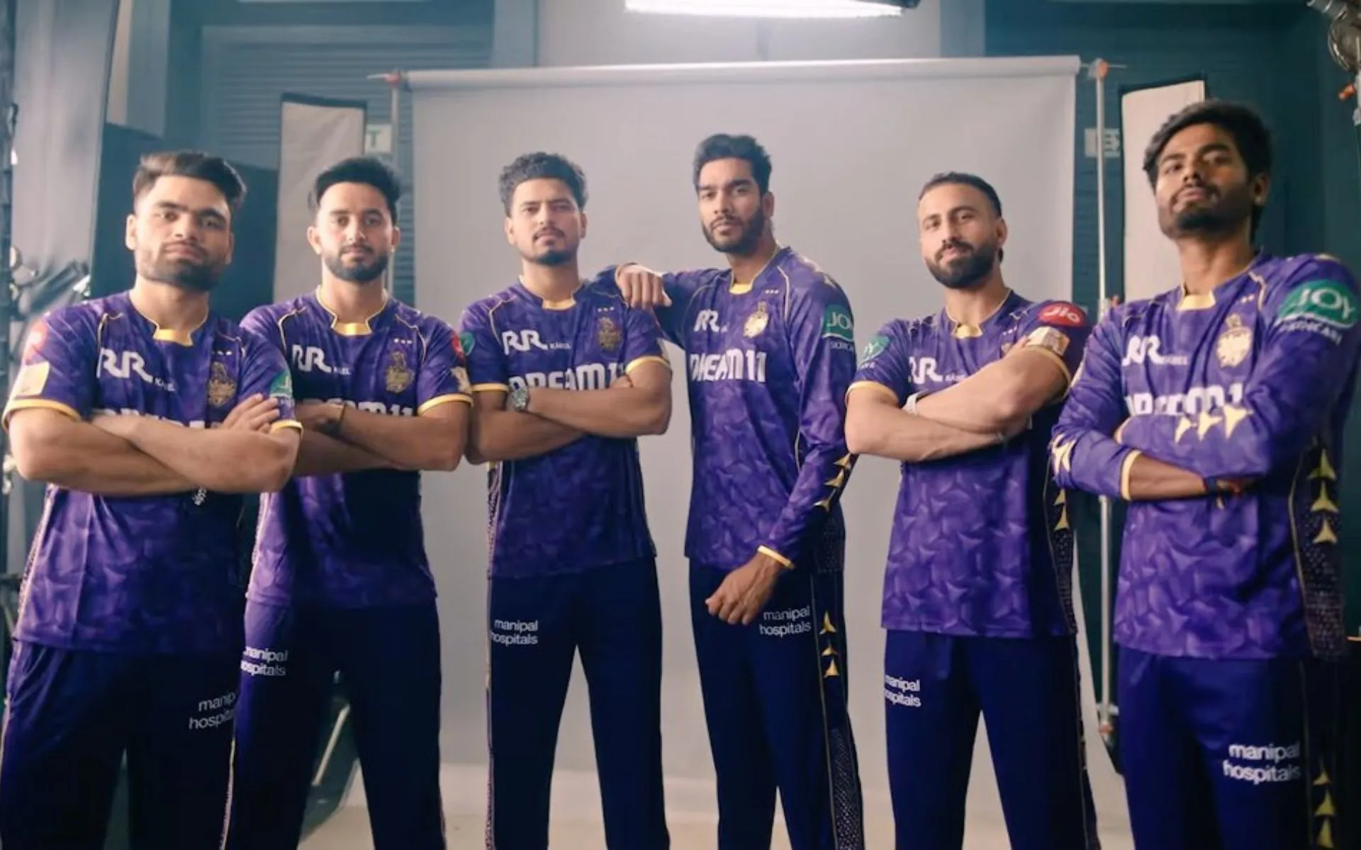 KKR jersey revealed [Source: @KnightsVibe/X.com]
