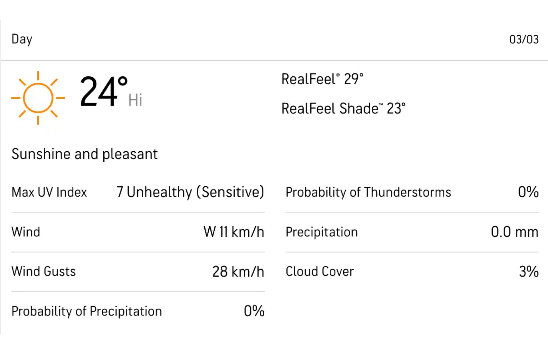 IND Vs AUS मौसम रिपोर्ट [स्रोत: Accuweather.com]