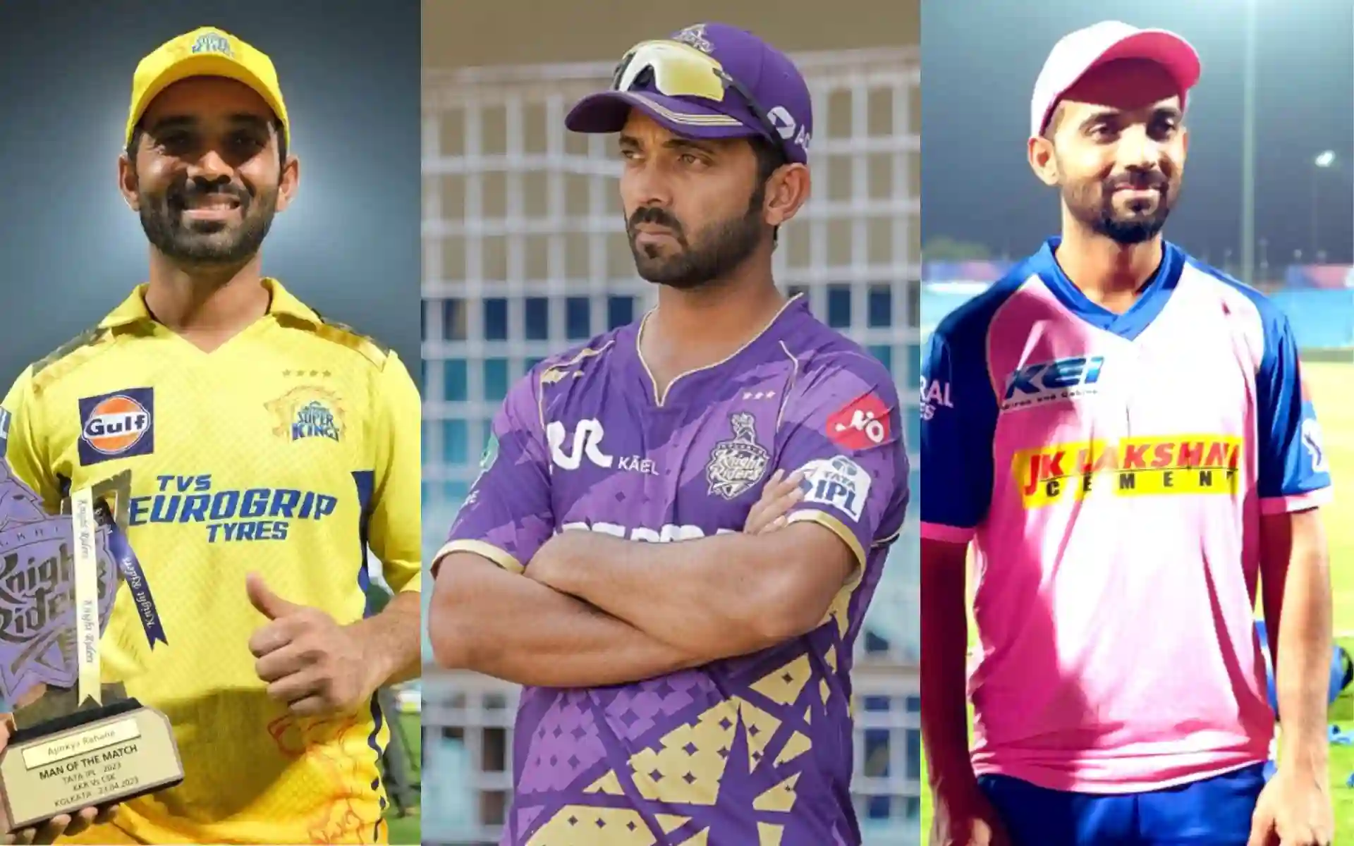 Ajinkya Rahane IPL Team [Source: @80off59, @KkrKaravan, @yashika10gupta/x.com]