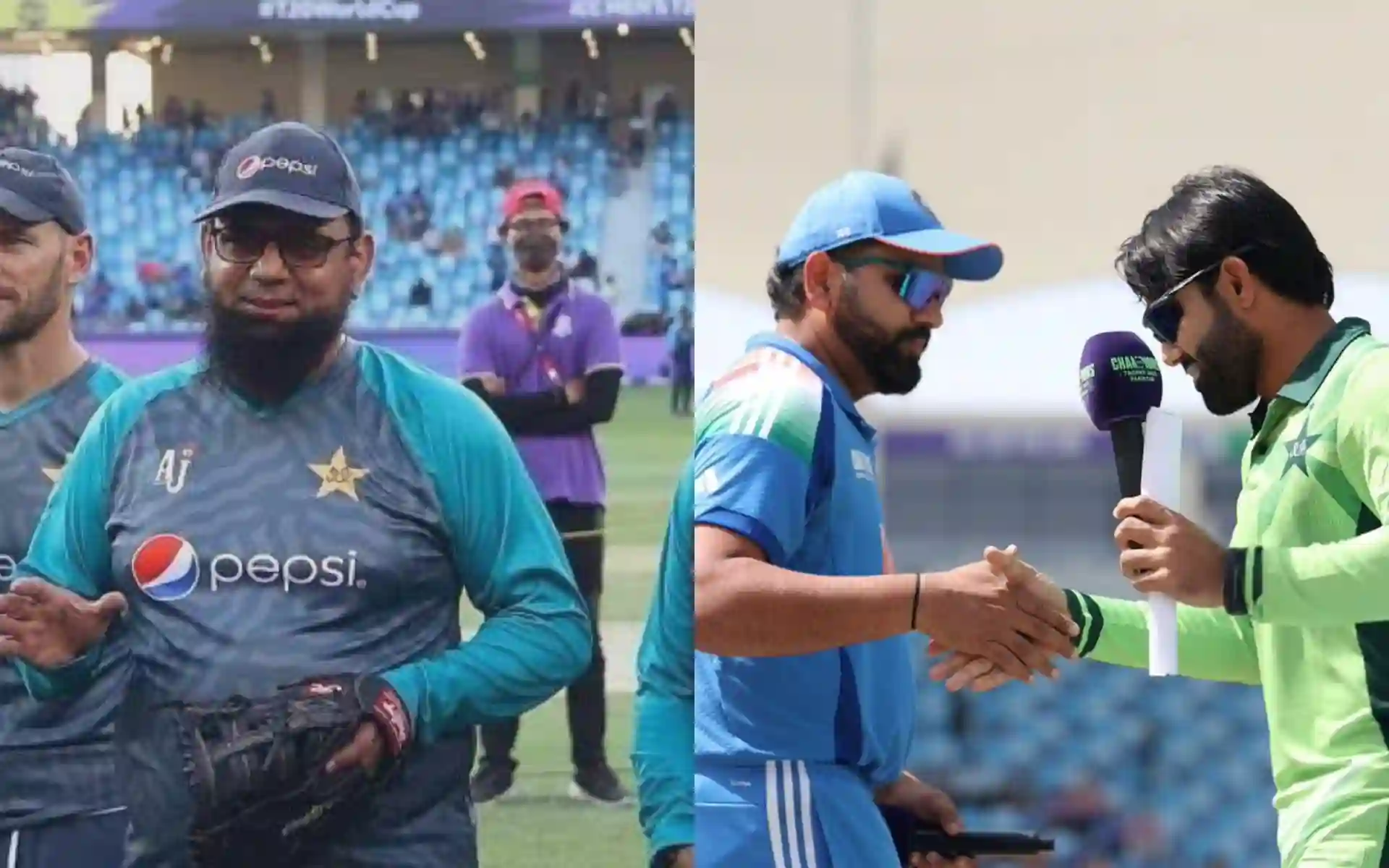 Saqlain Mushtaq challenges India for an unprecedented bilateral series. [Source: @Rnawaz31888 & @SalmanAsif2007/X]