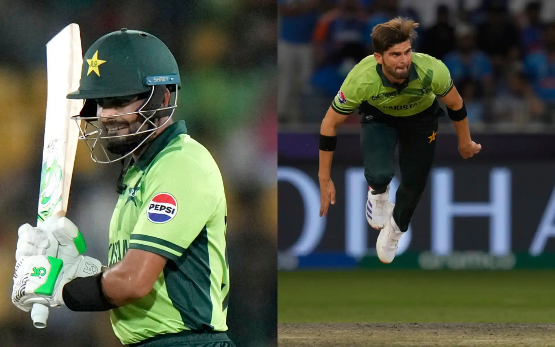 Babar Azam and Shaheen Afridi [Source: AP]