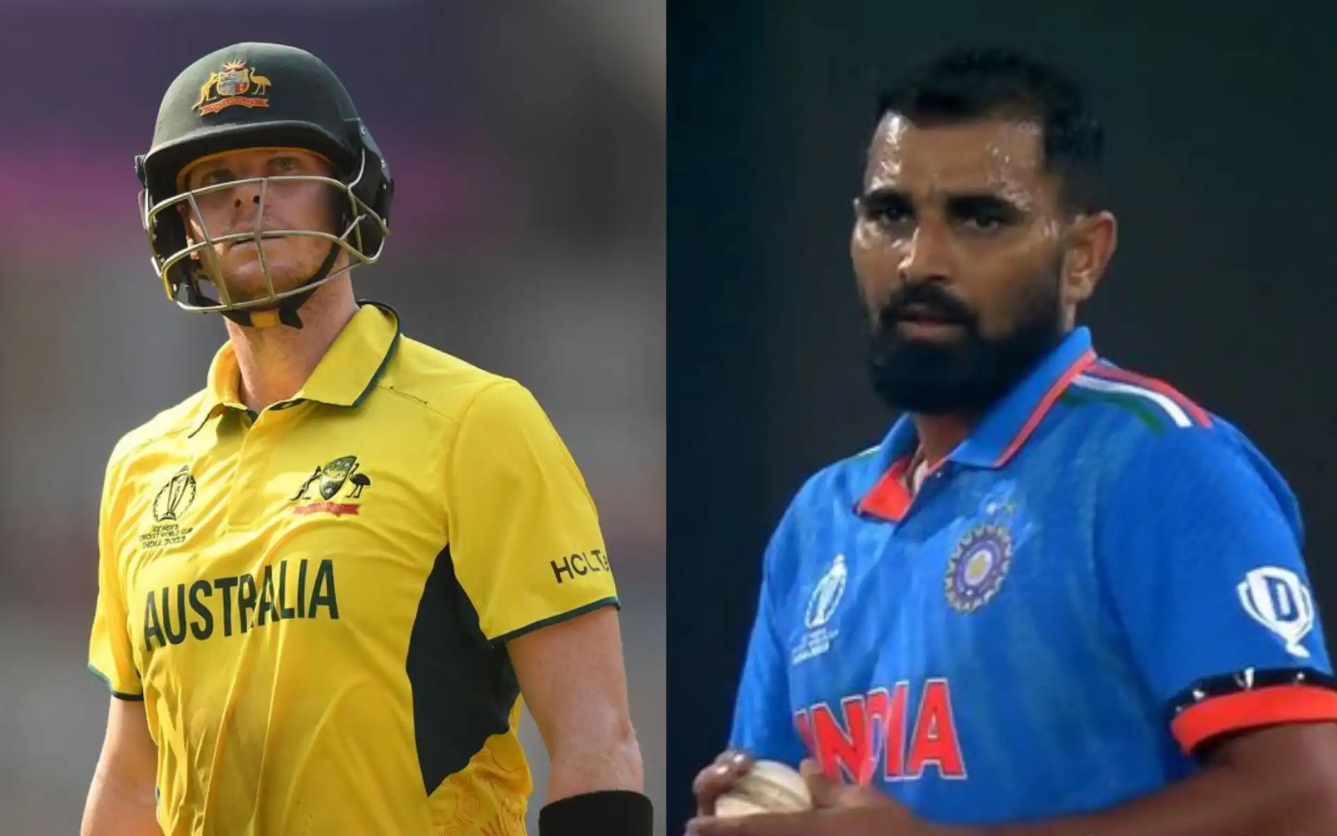Steve Smith vs Mohammed Shami [Source: @mufaddal_vohra/x]