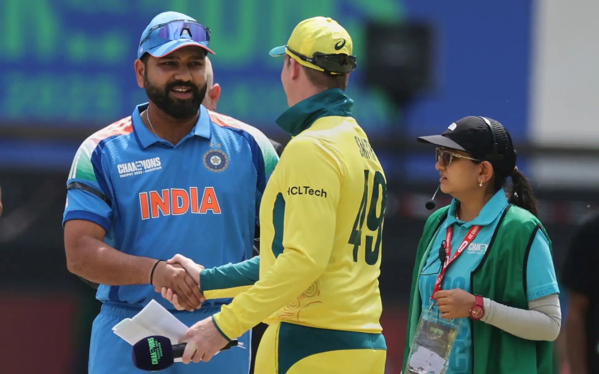 Rohit Sharma and Steve Smith (Source:AP)