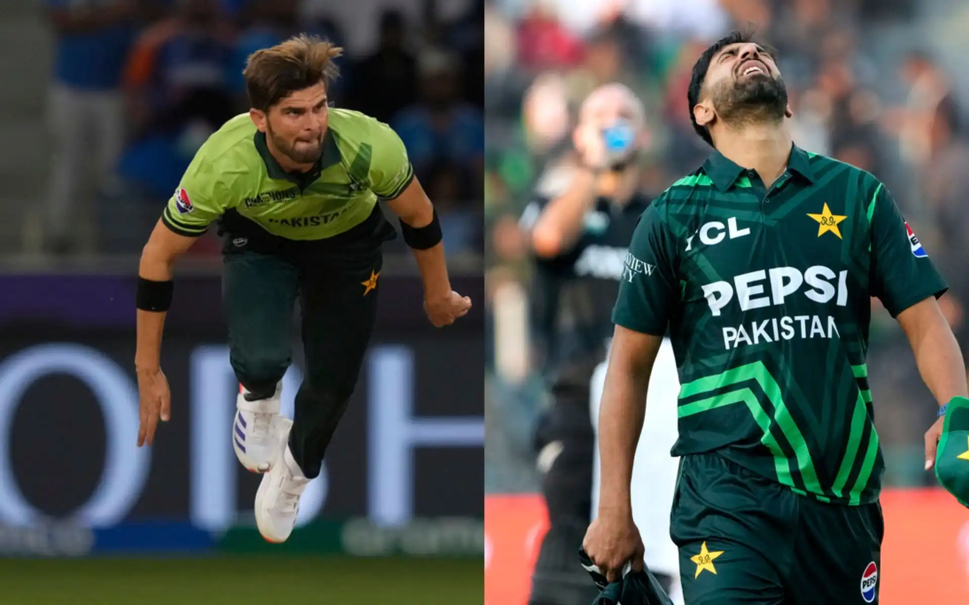 Shaheen Afridi and Haris Rauf (Source: AP Photos)