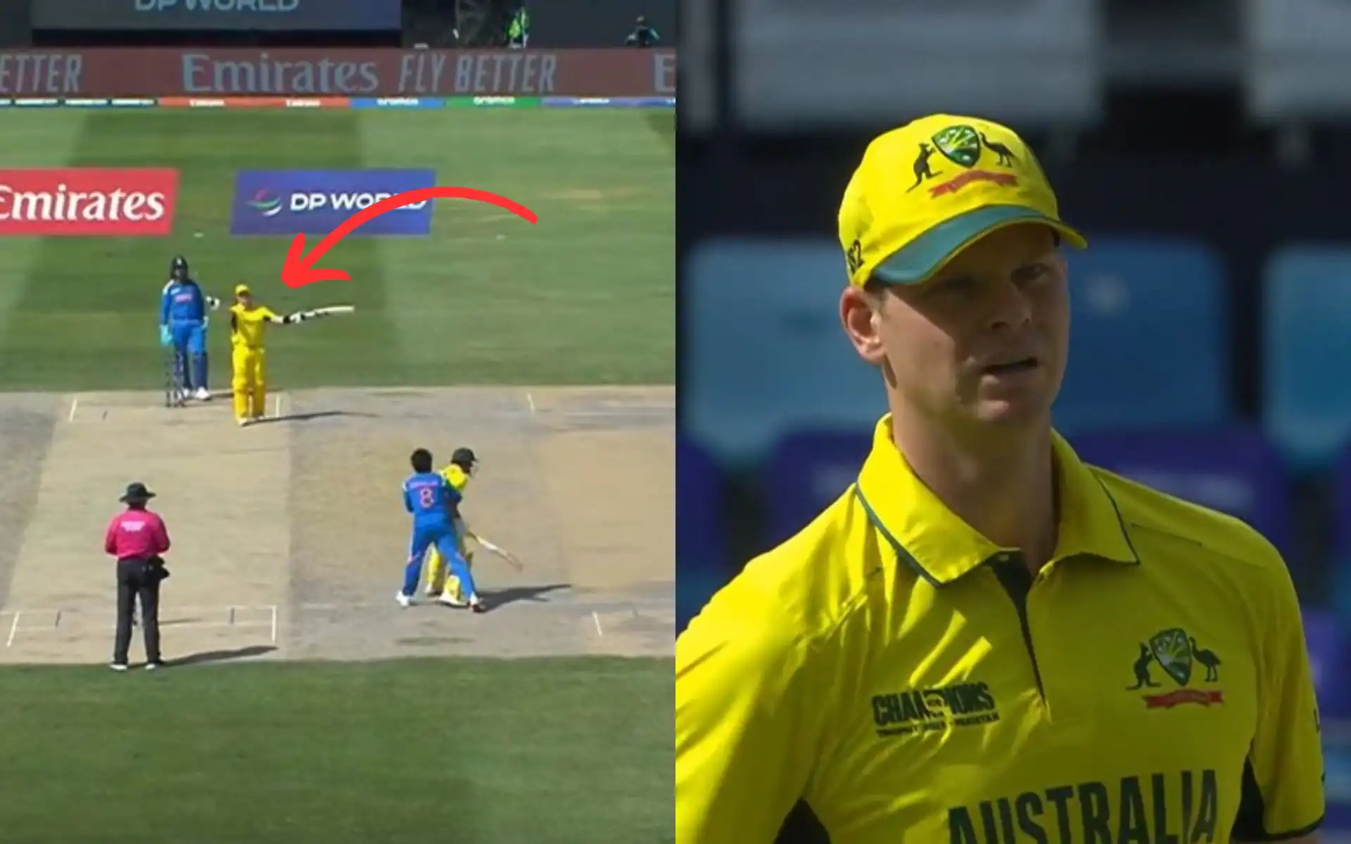 Steve Smith Frustrated As Jadeja Wraps Labuschagne With A Hug During Maiden Over