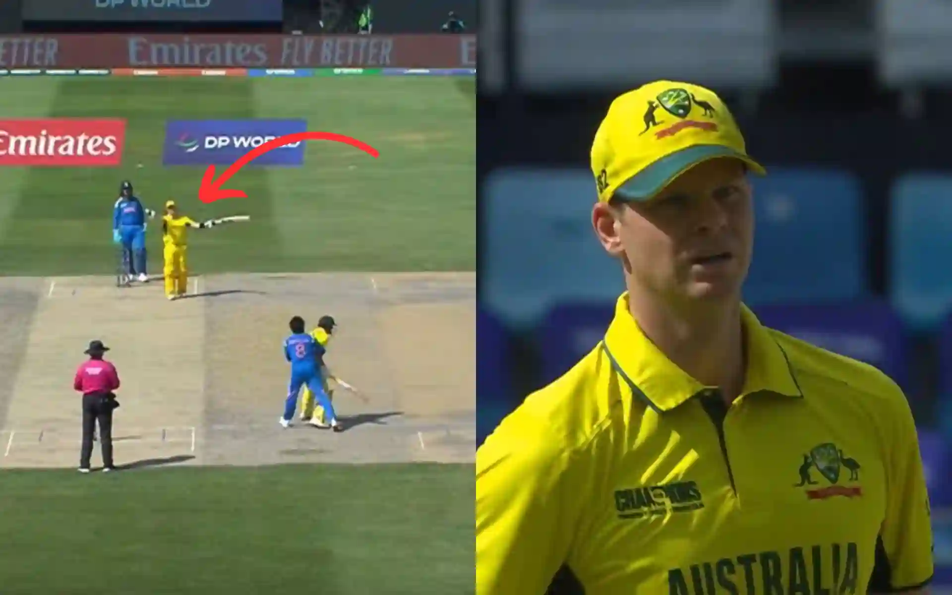 Steve Smith Frustrated As Jadeja Wraps Labuschagne With A Hug During Maiden Over