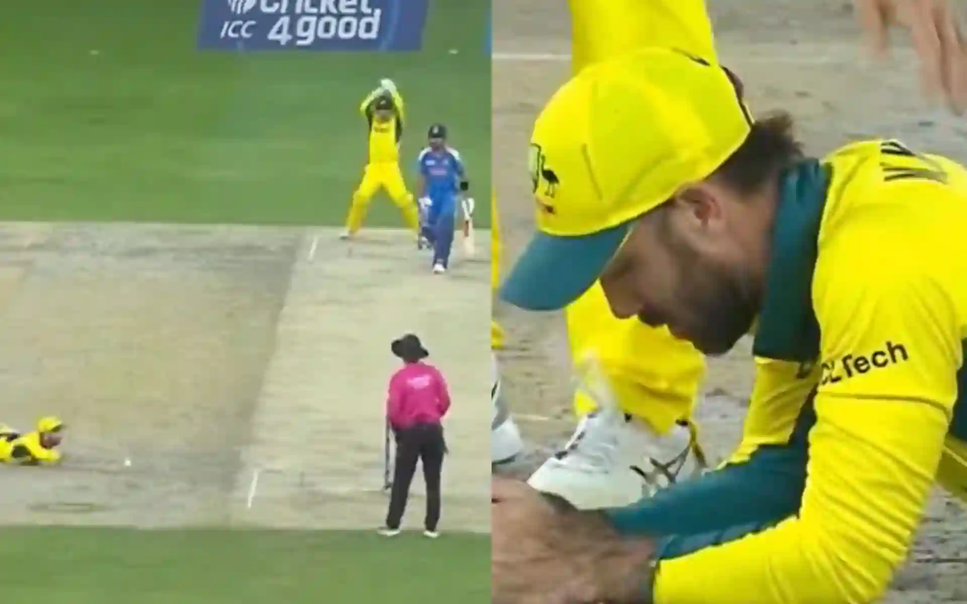 Virat Kohli's drop catch vs Australia (Source:@kuchnahi1269083/X.com)