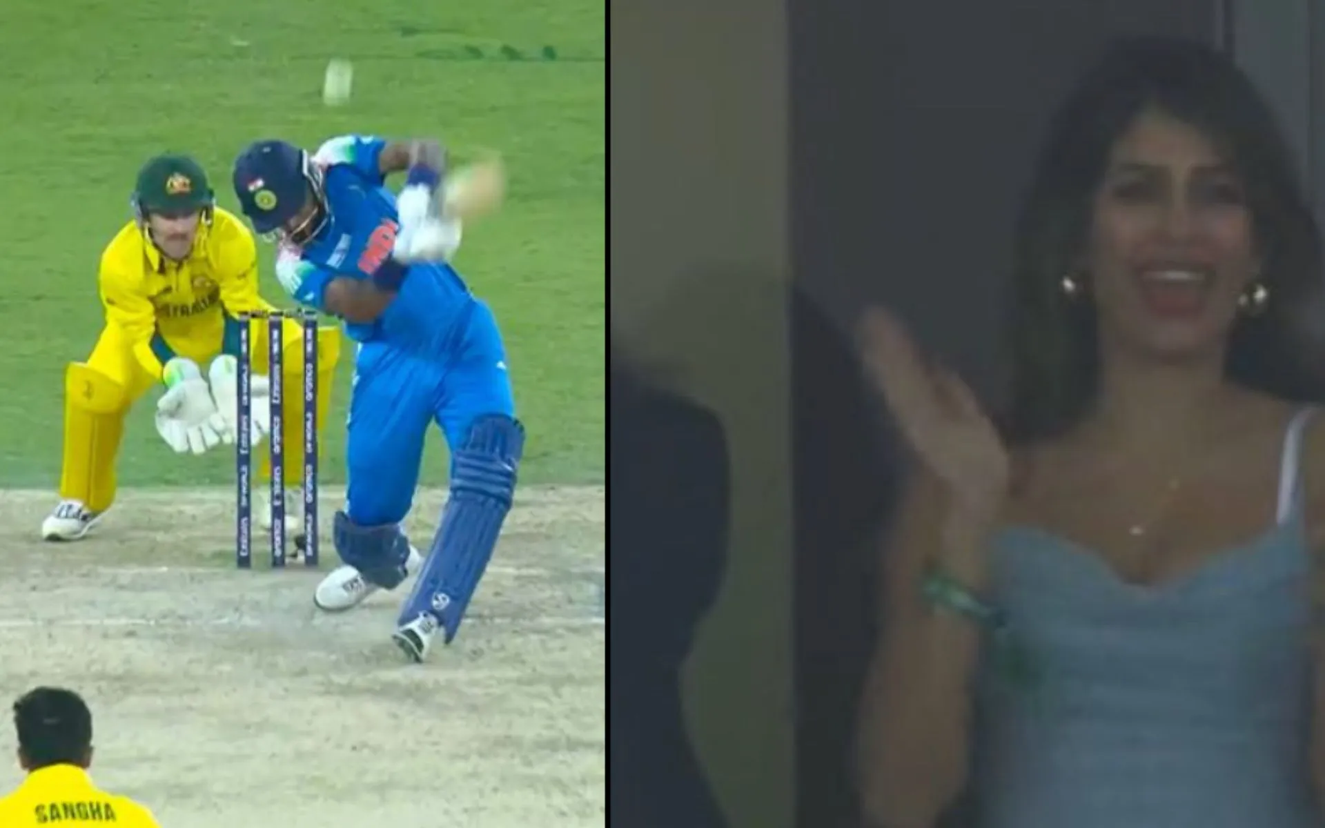 Hardik Pandya received special love from Jasim Walia (Source: @VipinTiwari952)