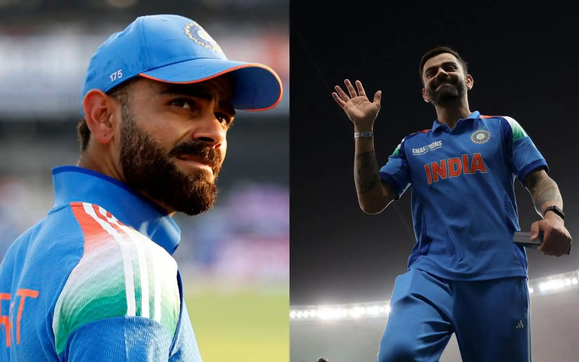 Virat Kohli (Source: @BCCI/X.com, @ICC/X.com)
