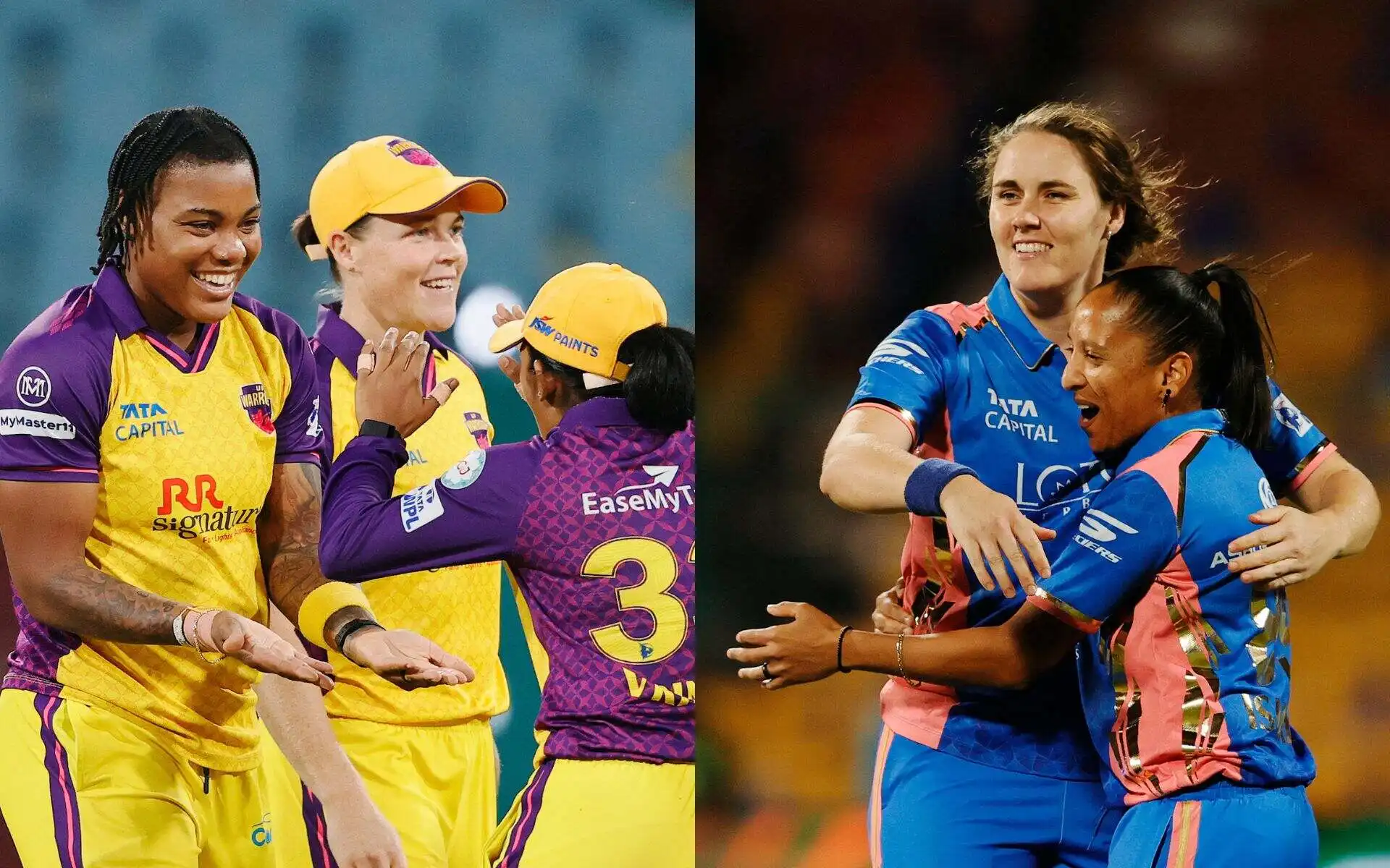UP Warriorz vs Mumbai Indians (Source: @wplt20/X.com)