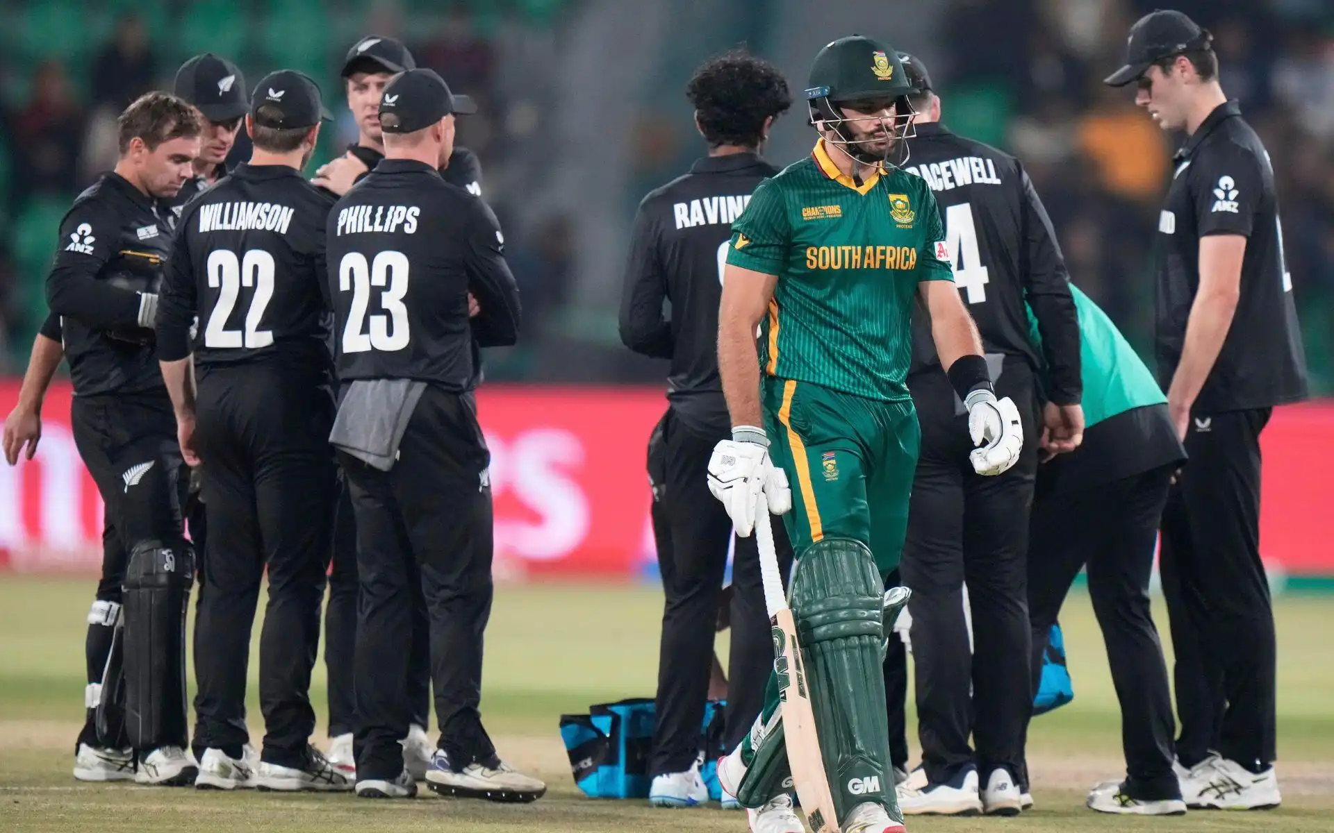 New Zealand beat South Africa in semi-final of Champions Trophy 2025 [Source: AP Photos]