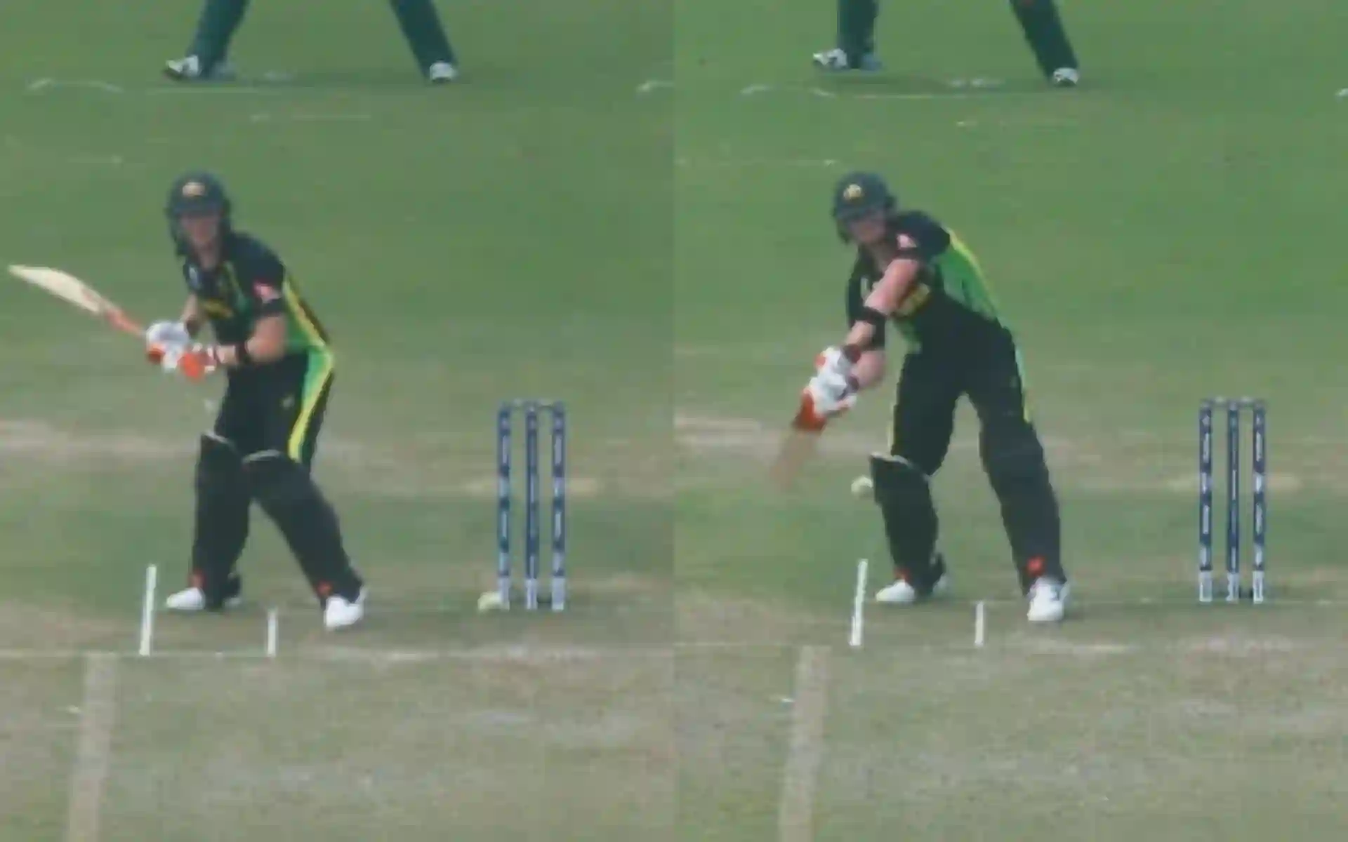 Steve Smith played an impossible shot [Source: @ICC/x.com]