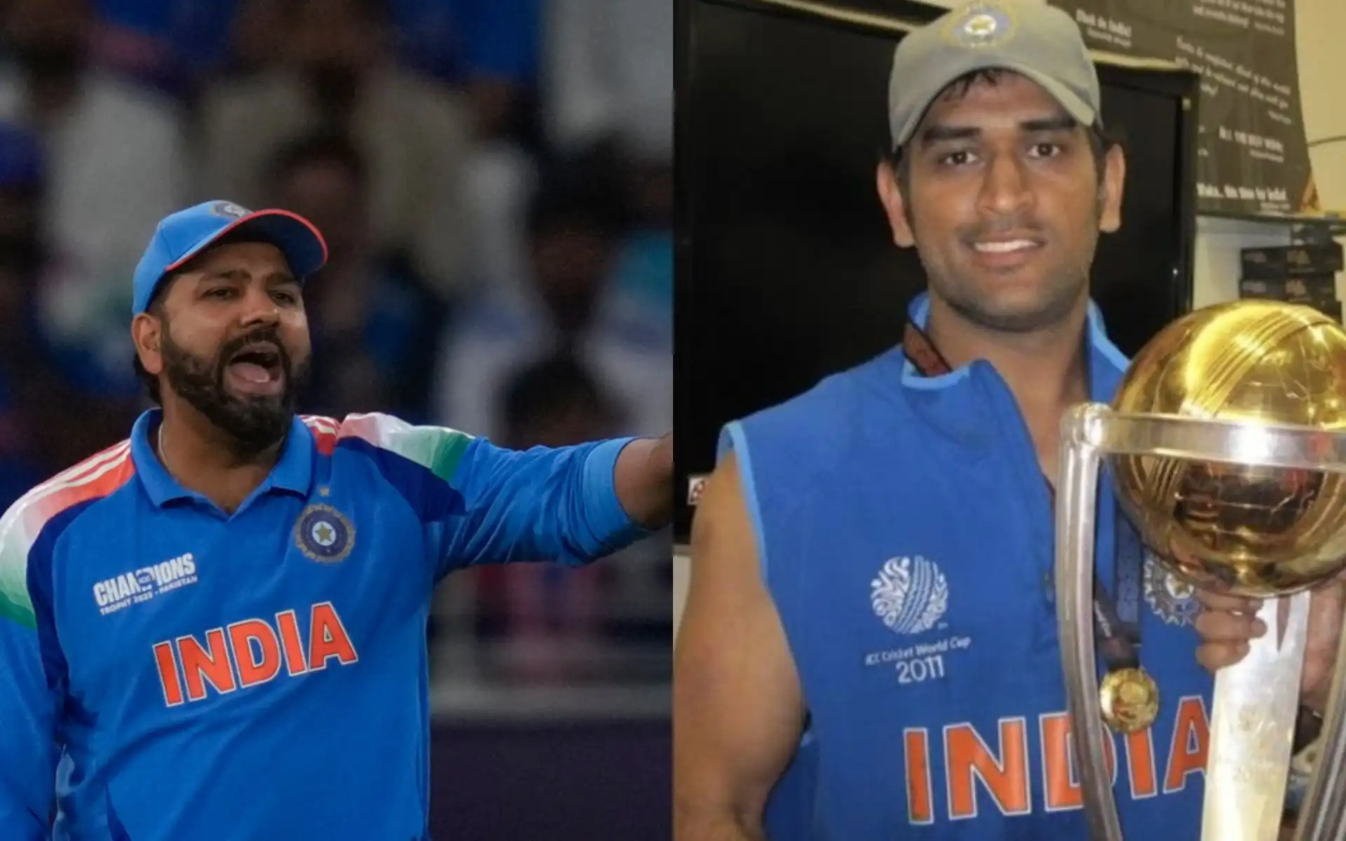 Rohit Sharma vs MS Dhoni: Who Has Better Captaincy Record In ICC Tournaments?
