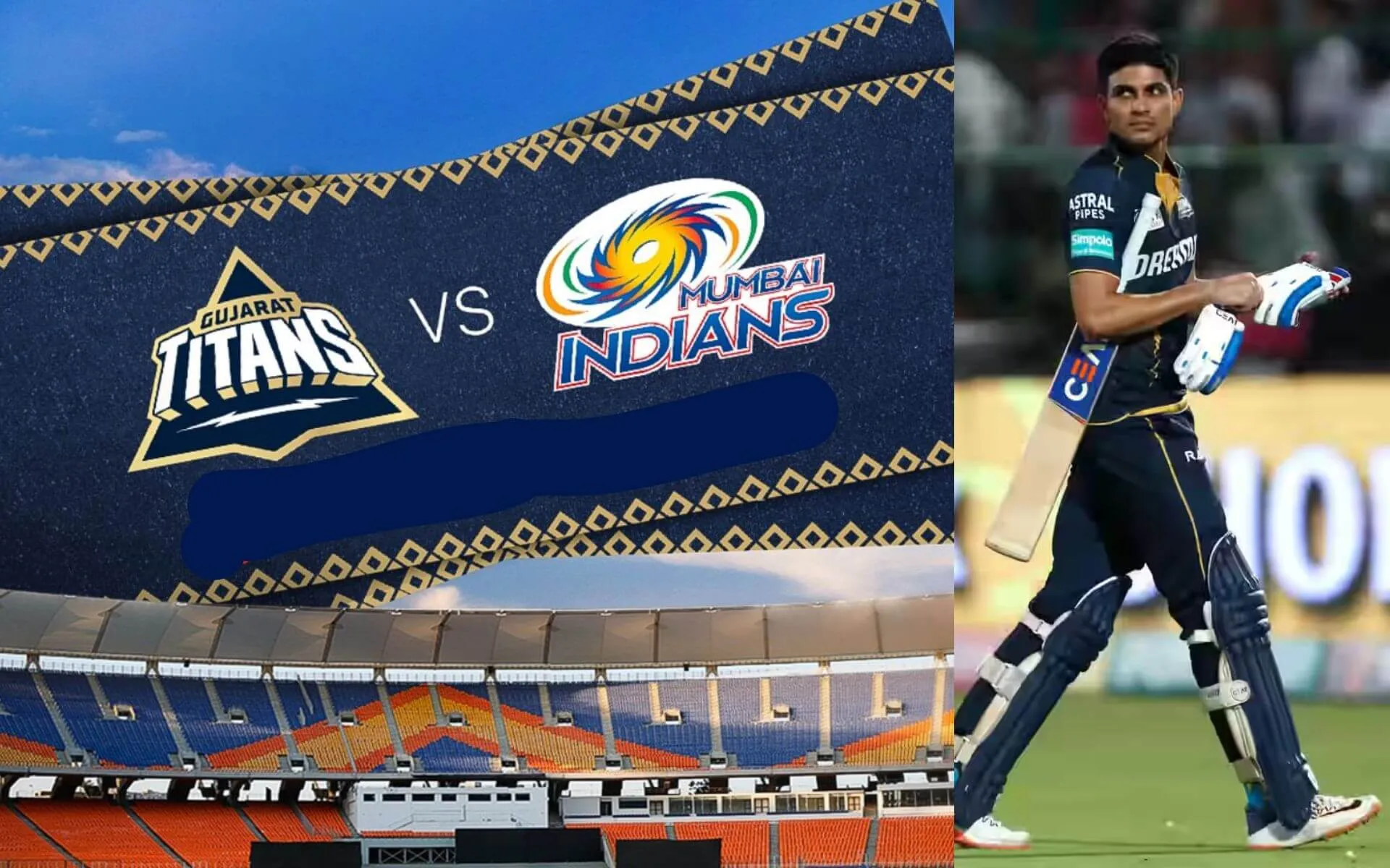 Gujarat Titans captain, Shubman Gill (Source: GT, @IPLT20.com)