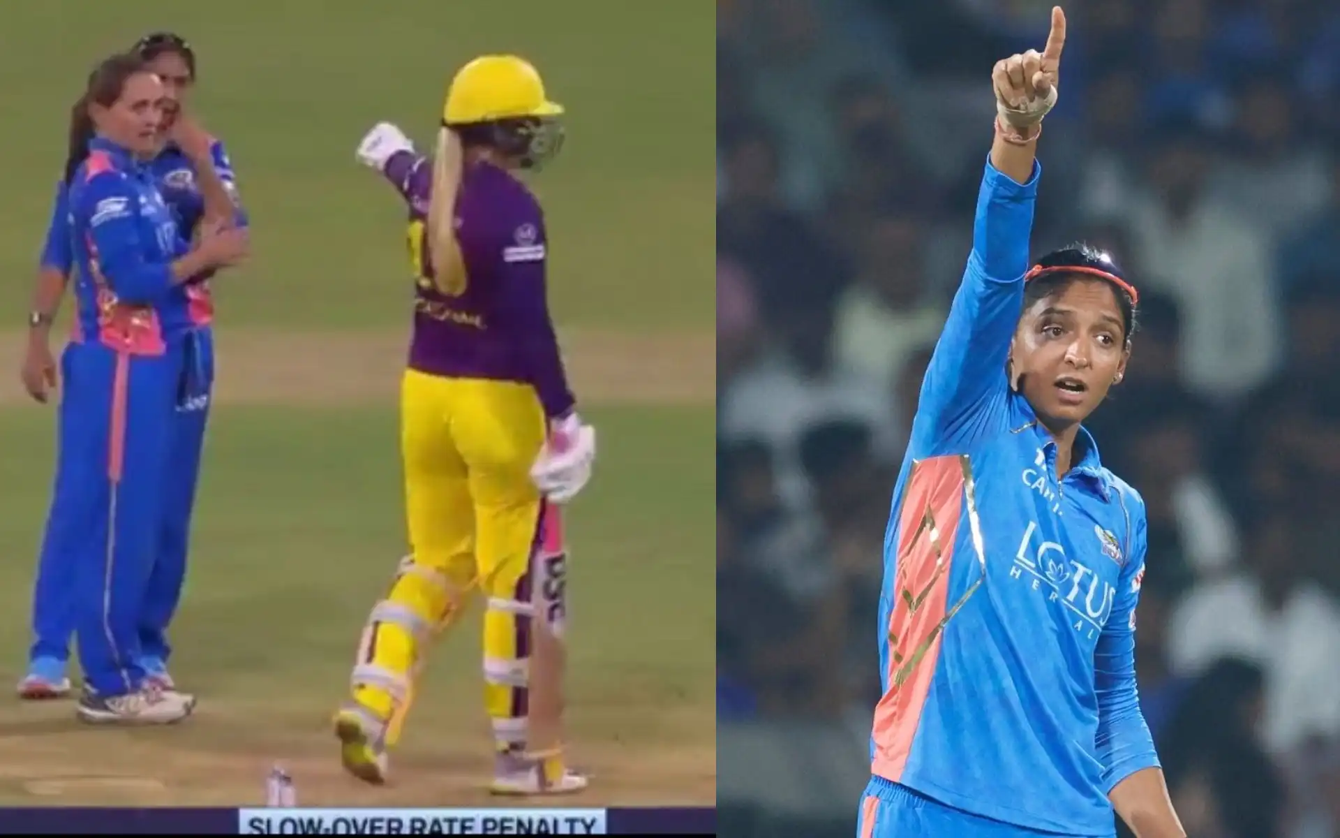Harmanpreet Kaur fined (Source:@MidnightMusinng,x.com)