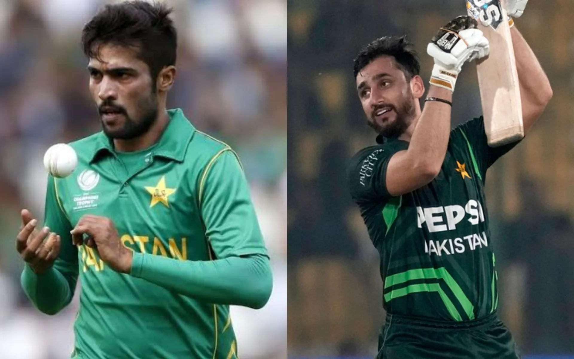 Amir is unhappy with Salman's appointment as captain [Source: @76of43TheOval/X, AP]