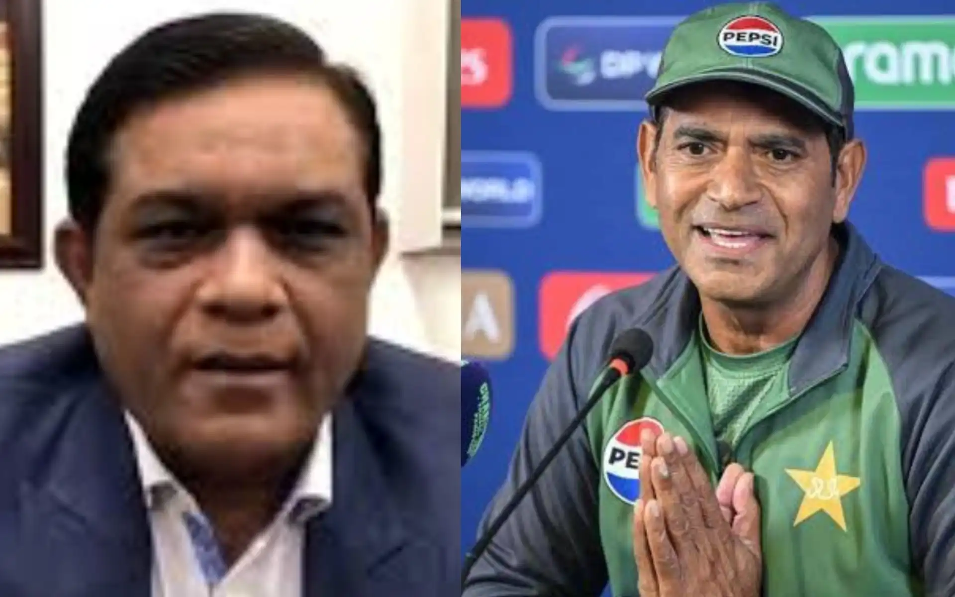 Rashid Latif and Aaqib Javed (Source:@KirkutExpert99, @CriccDoctor/X.com )