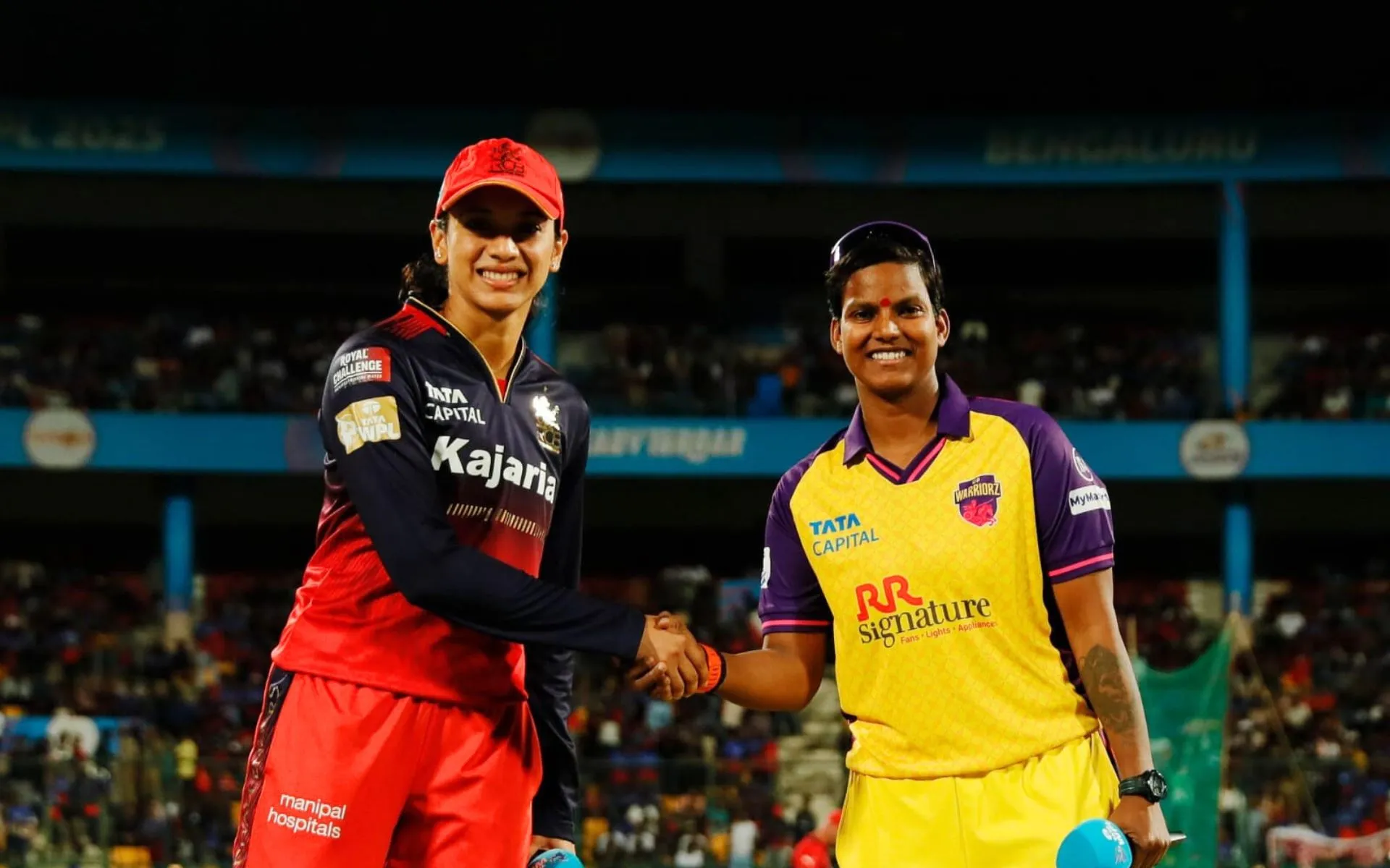 UP Warriorz will take on RCB. [Source - WPL/x.com]