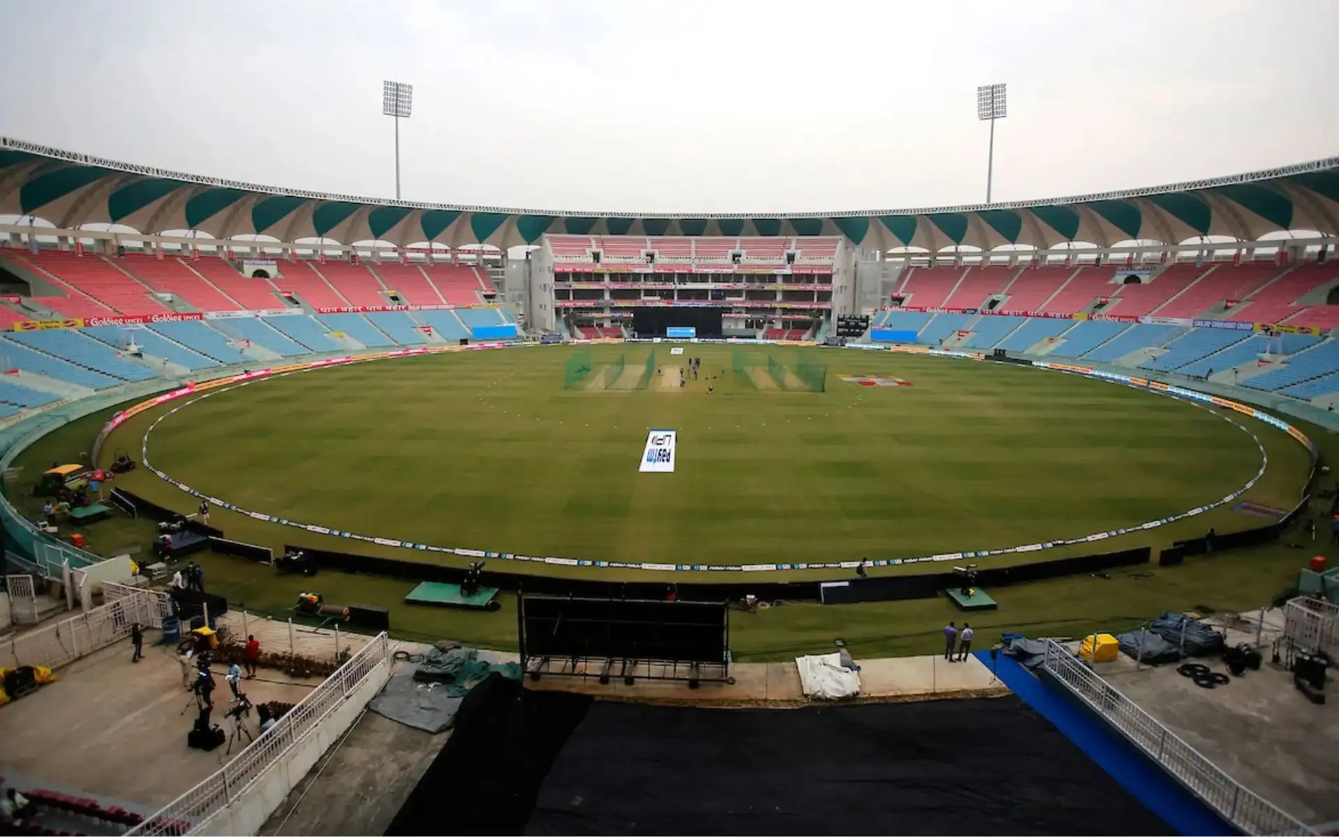 Ekana Cricket Stadium (Source:@BCCI, x.com)