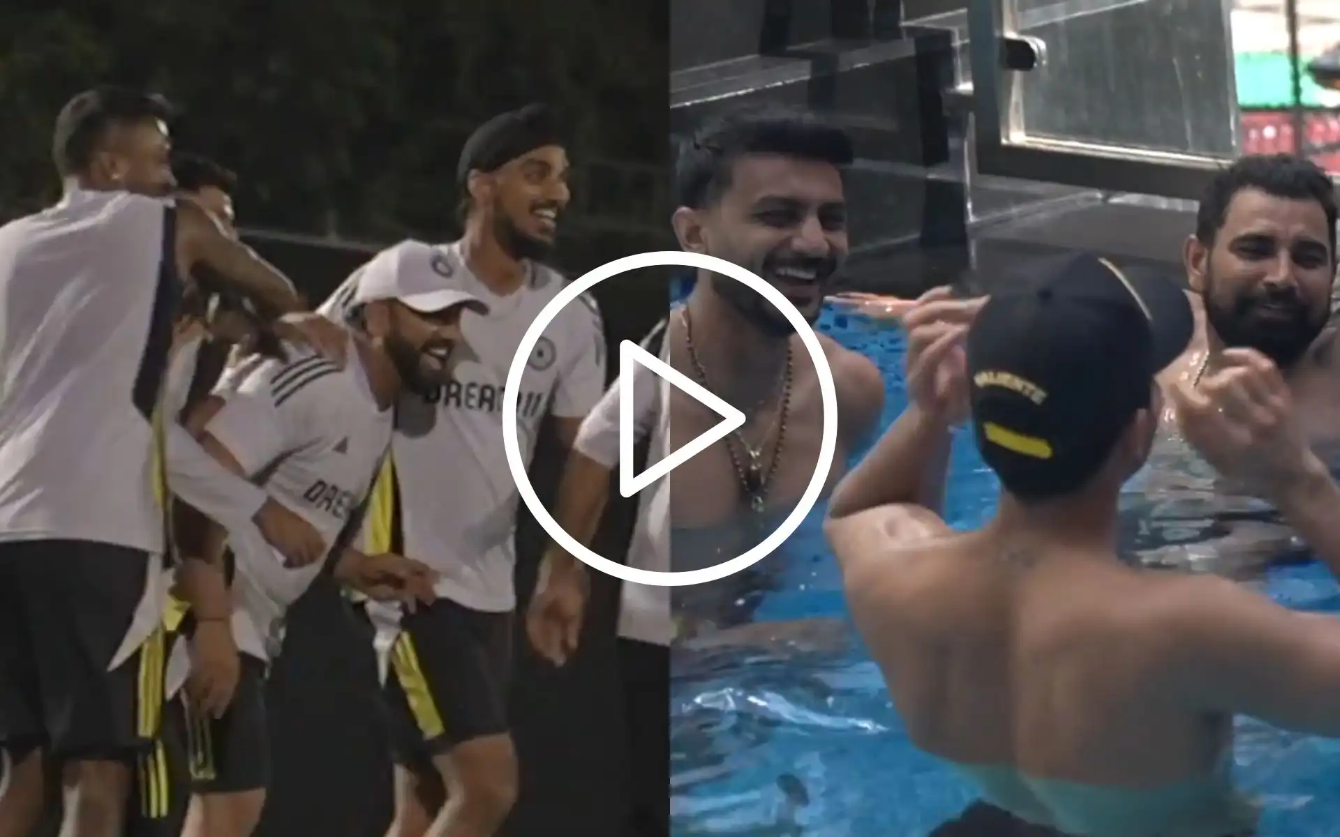[Watch] Rohit Sharma And Co Shake Off Tiredness, Dive In Pool Session Ahead Of Final