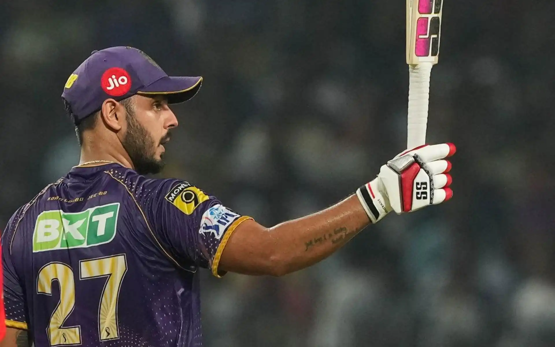 Nitish Rana IPL Records [Source: @105of70Mumbai/X.com]