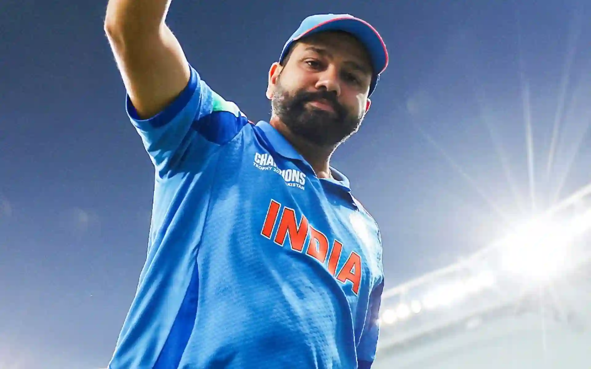 Rohit Sharma in ICC Champions Trophy 2025 [Source: @RCBTweets/x.com]