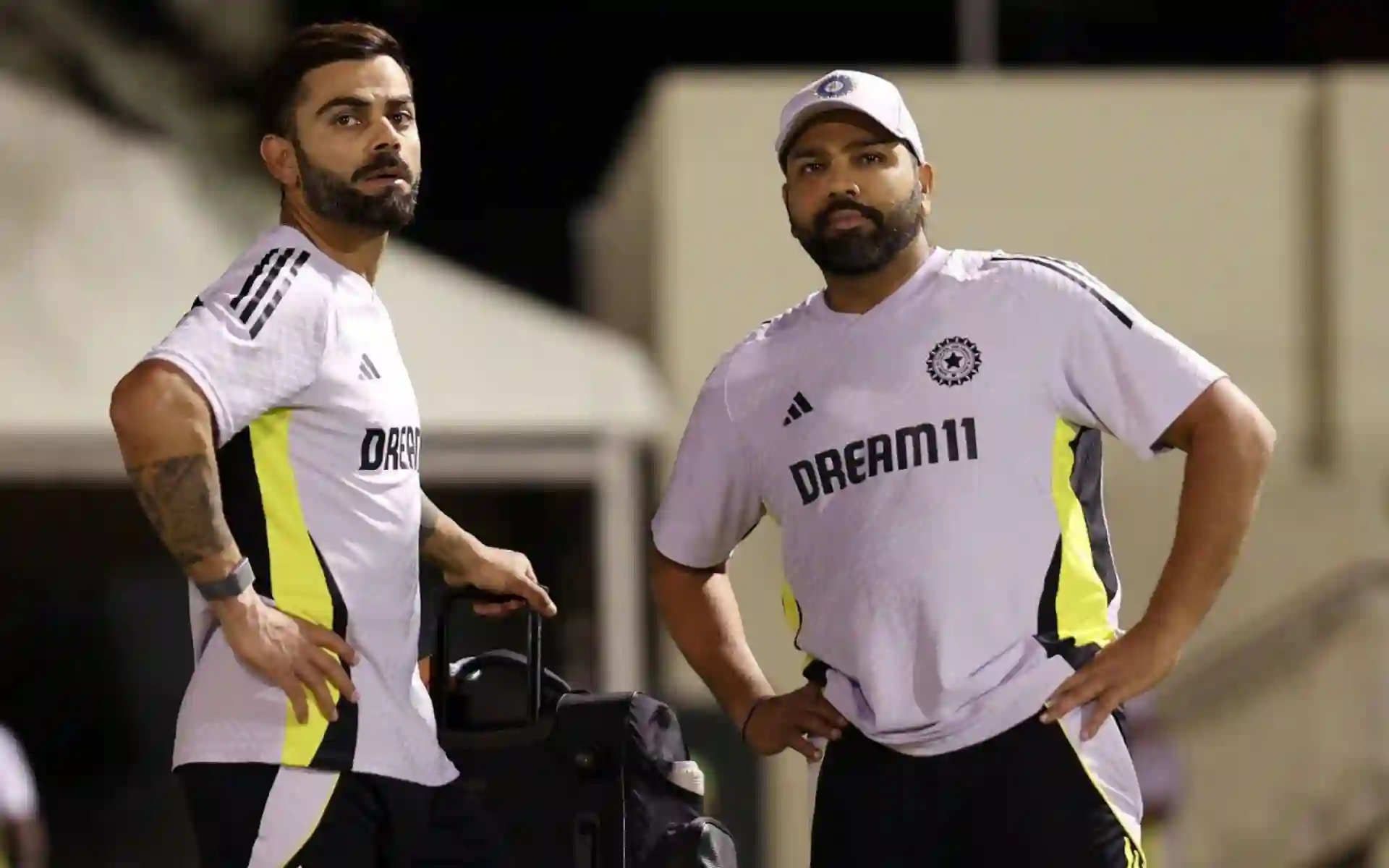 Virat Kohli and Rohit Sharma - (Source:@Johns/X.com)