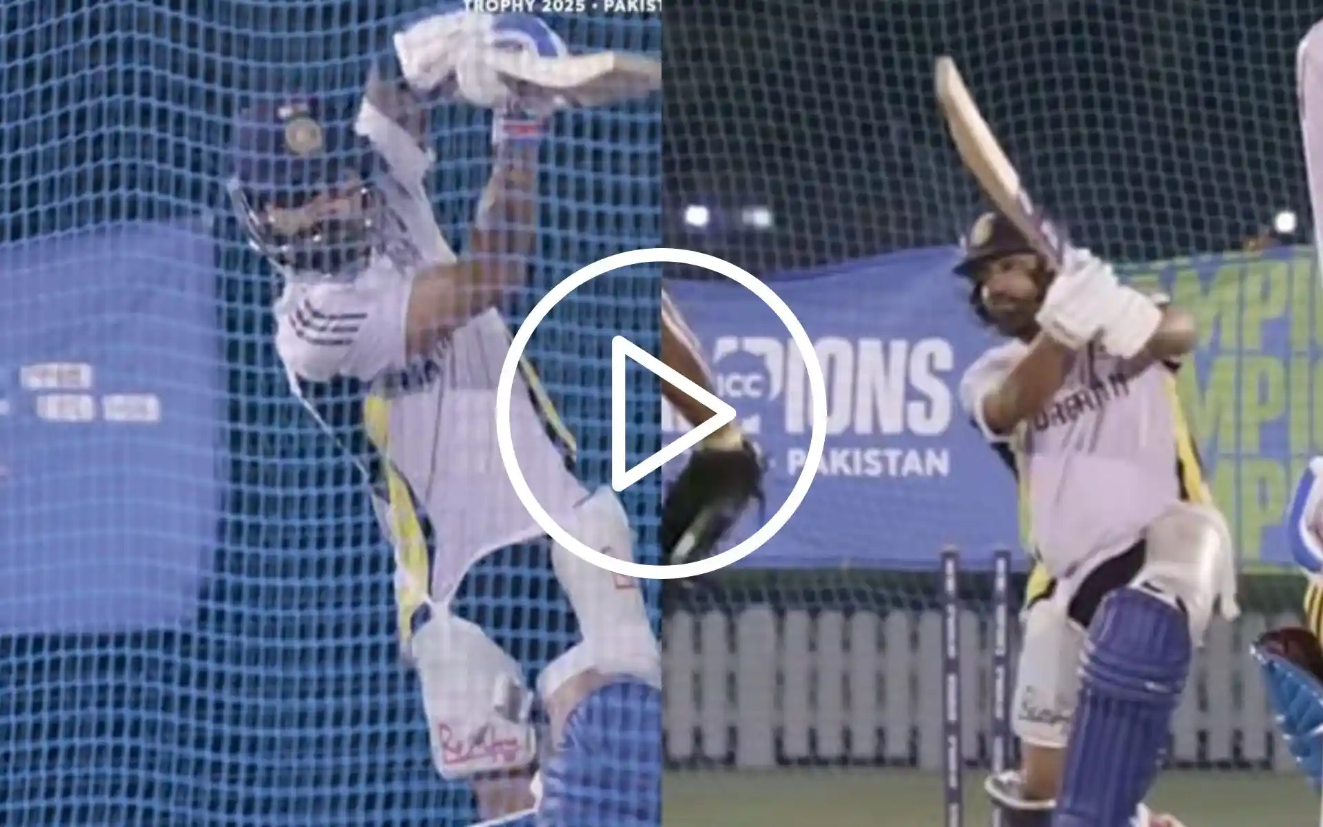 [Watch] Ro-Ko In Action! Kohli's Class, Rohit's Aggression Spill Before Champions Trophy Final