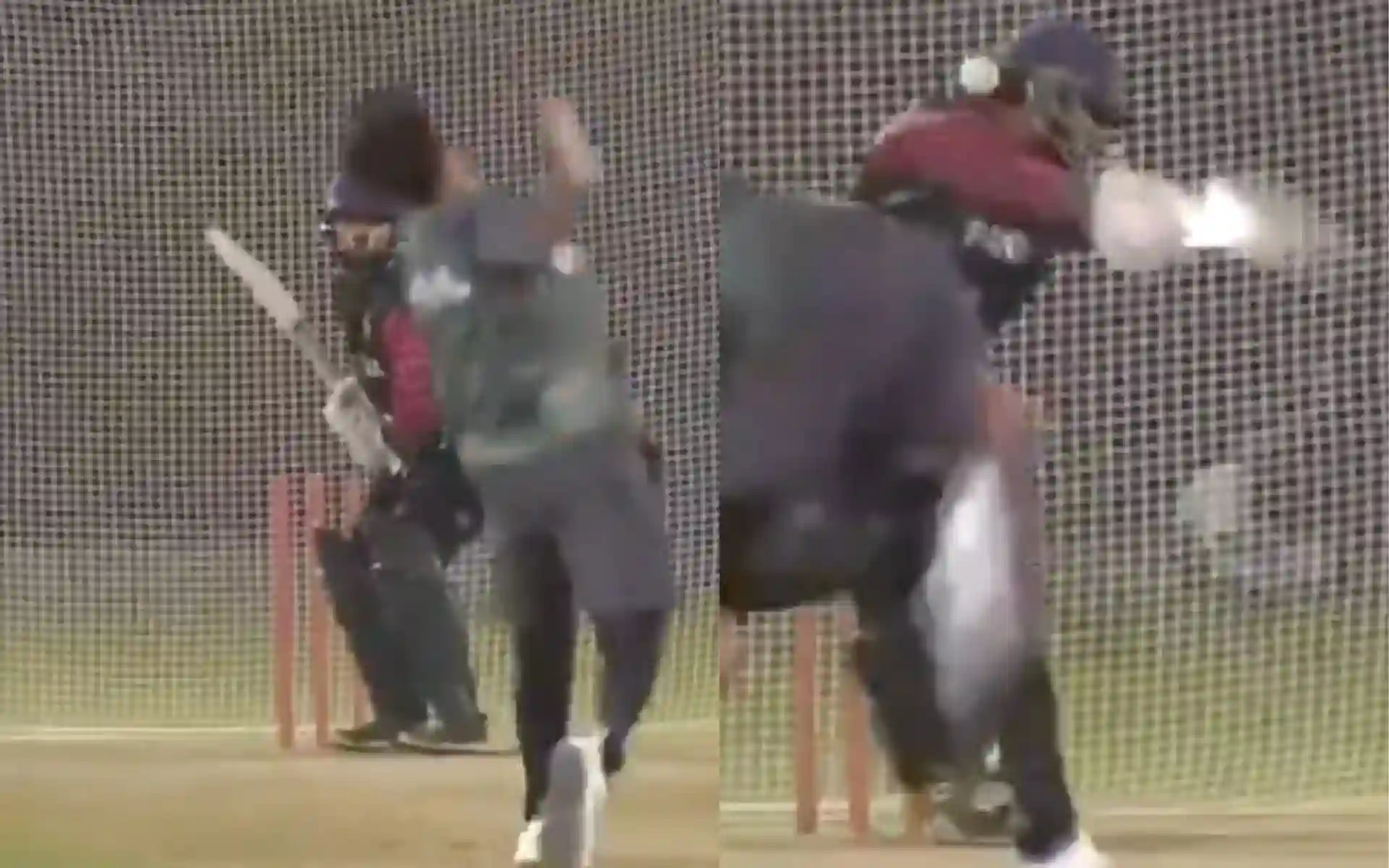 Pakistan batter hit on head [Source: @immwofficial/X.com]
