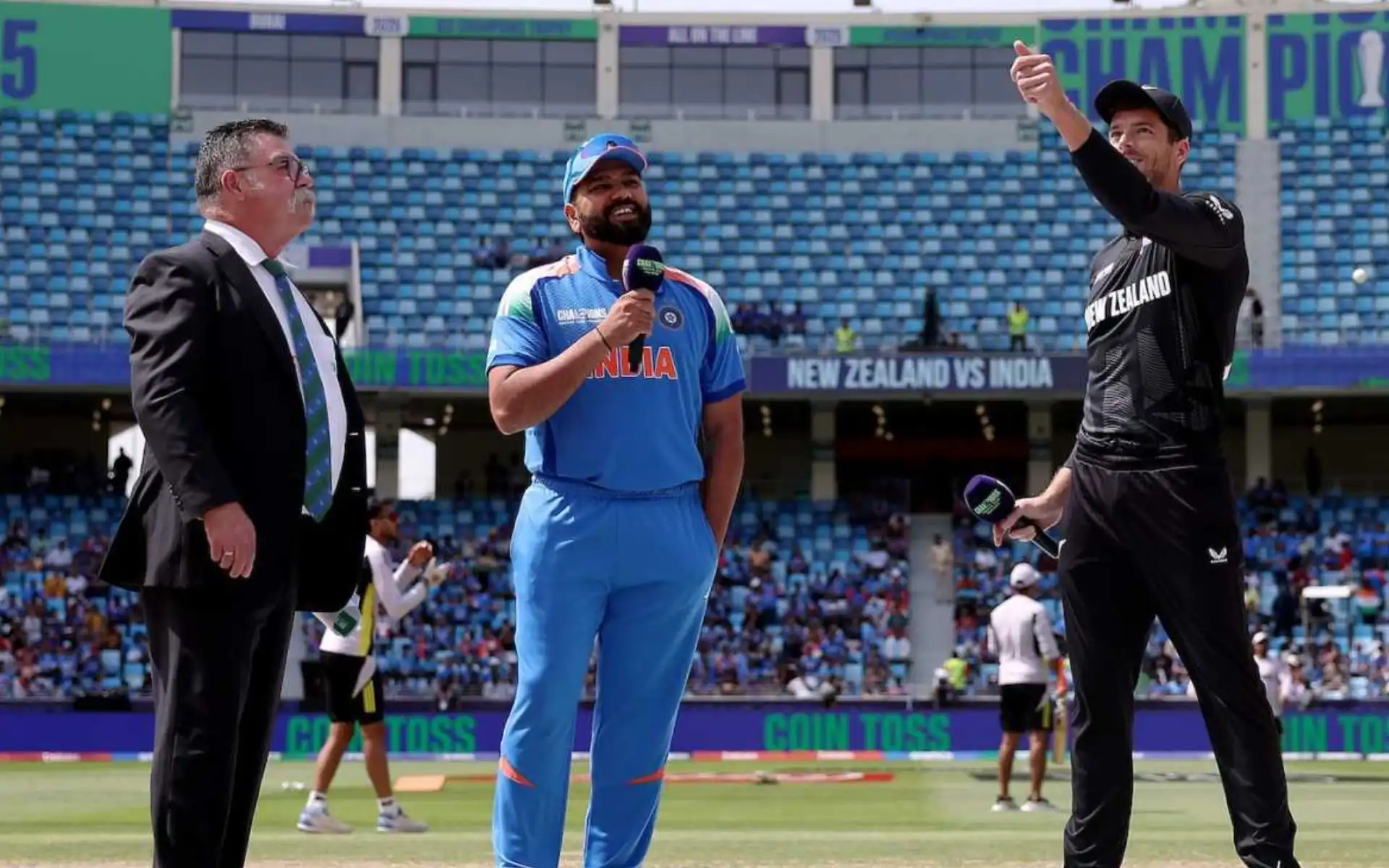 India will take on New Zealand [Source: @RichKettle07/X.com]