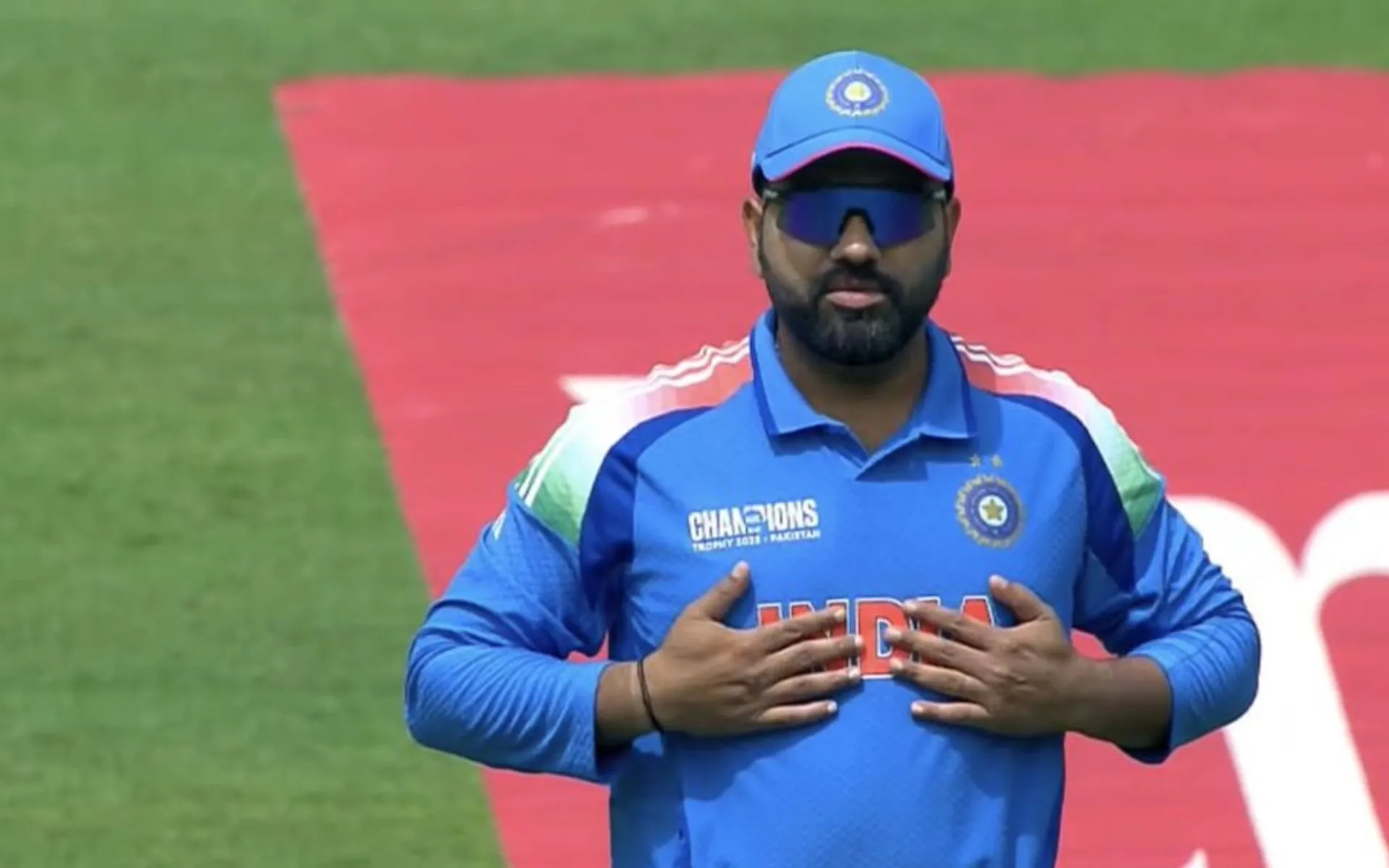 Rohit Sharma- (Source:@Rushiii45/X.com)