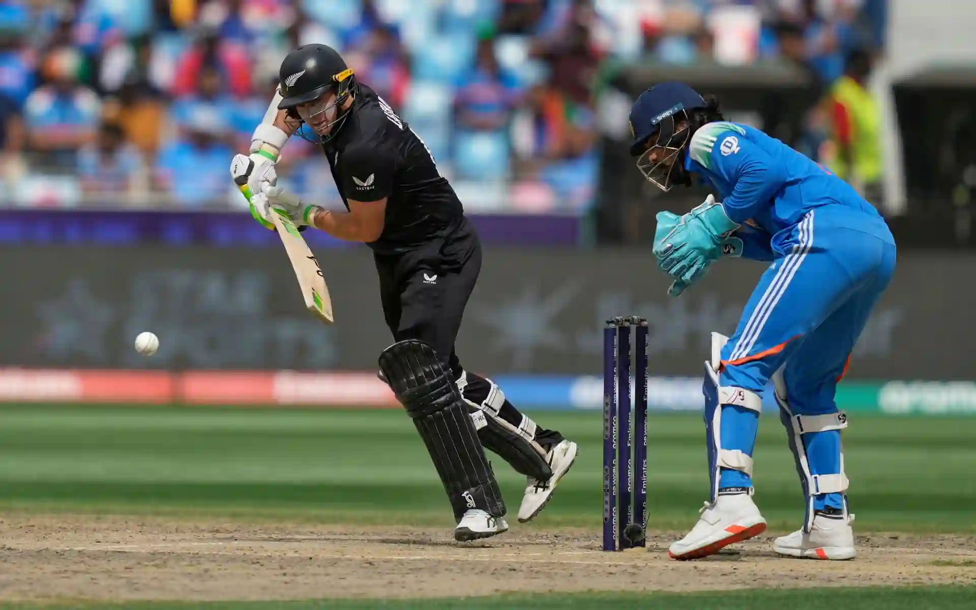 Tom Latham vs India (Source: AP Photos)