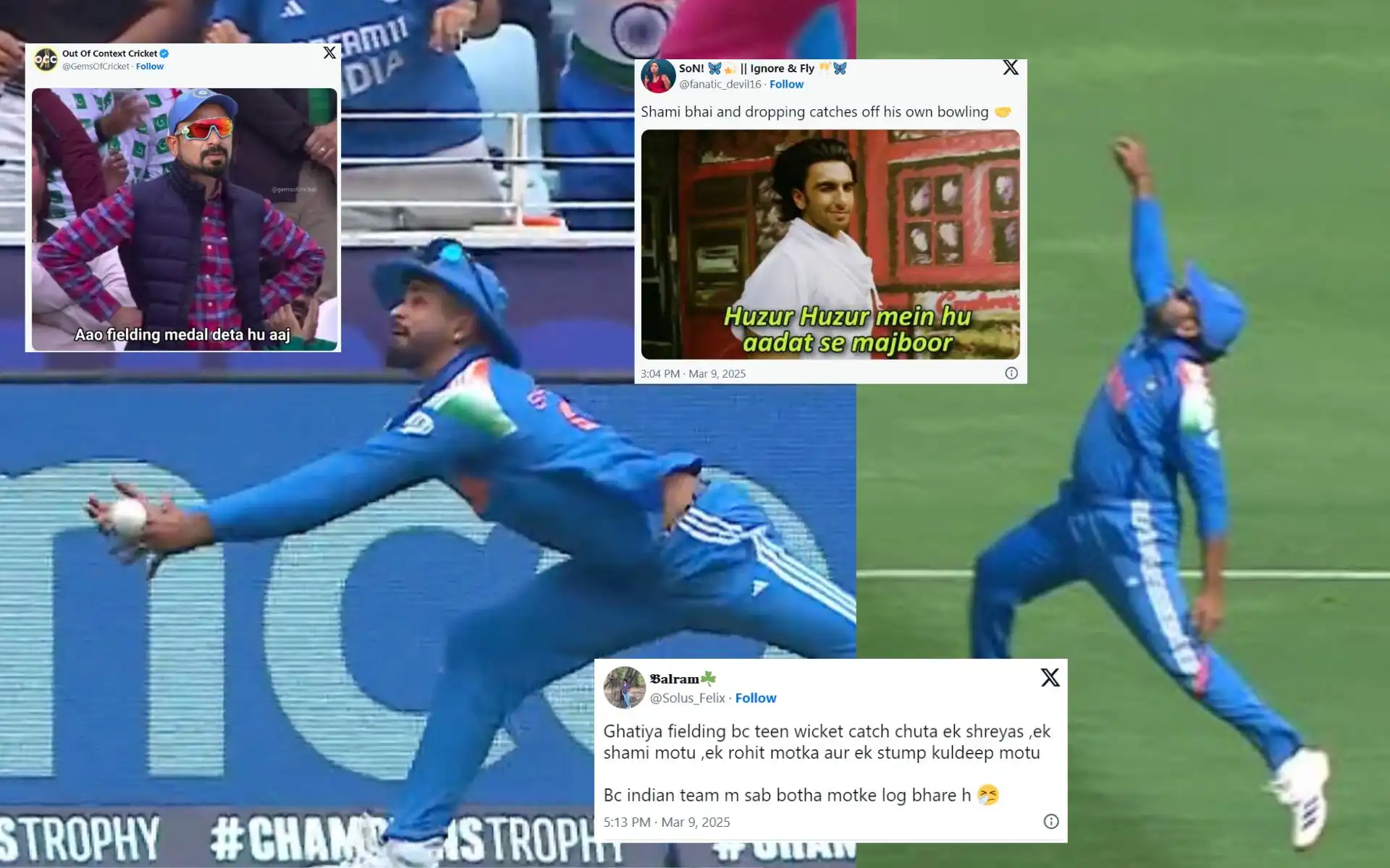 Indian team bashed by Twitter users [Source: @Anandkumar57927/X.com]