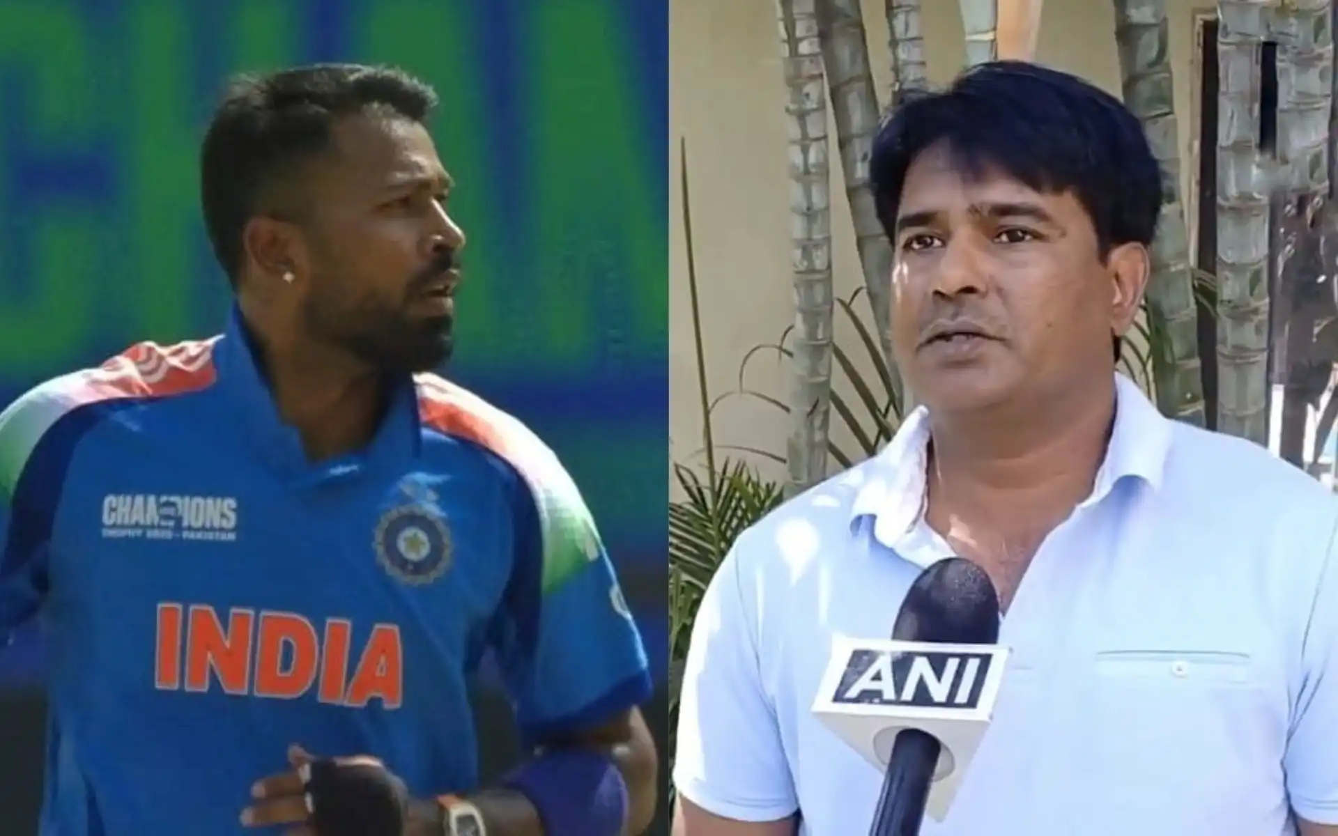 Hardik Pandya's childhood coach reflected on his all-round abilities. [Source - Jiohotstar/ANI/x.com]