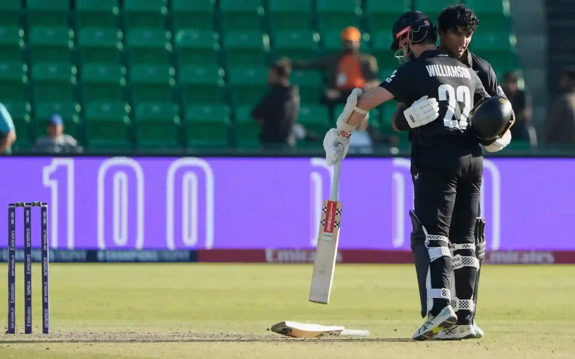 Rachin Ravindra reaches new heights [Source - AP Photos]
