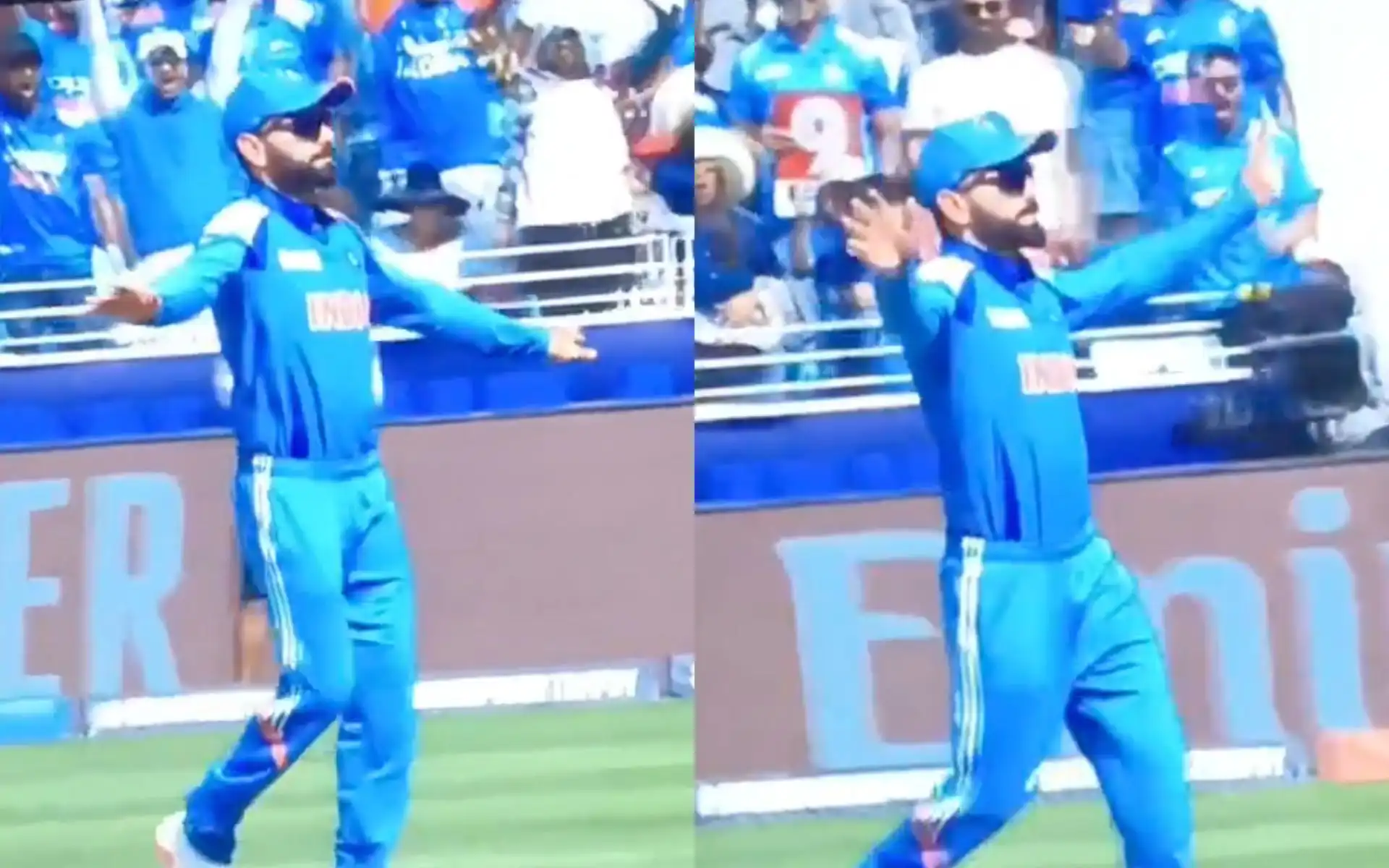 Virat Kohli Dance- (Source:@ScreenGrab)
