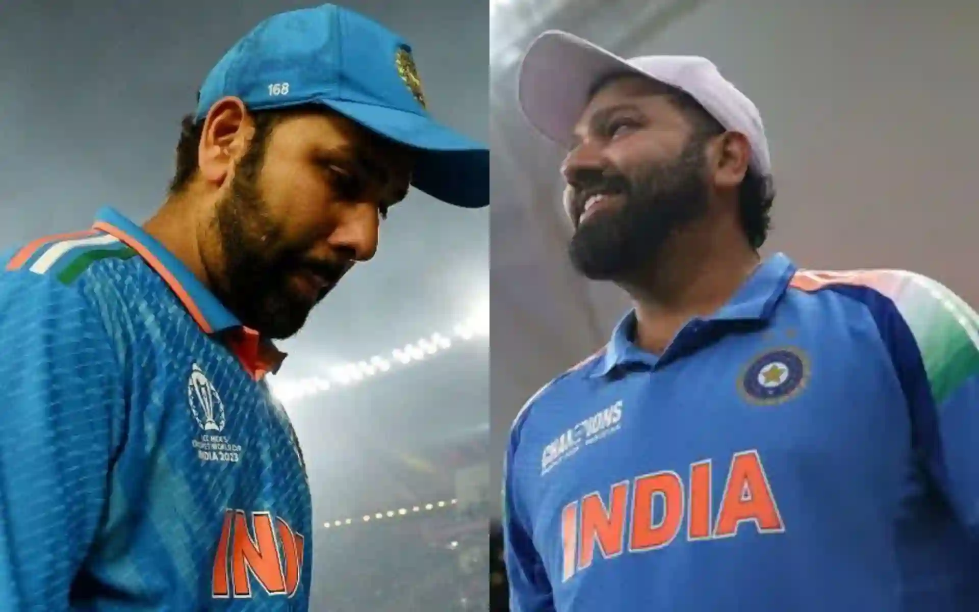 Rohit Sharma has won back to back ICC titles [Source: @Myths2023, @CricCrazyJohns/x.com]