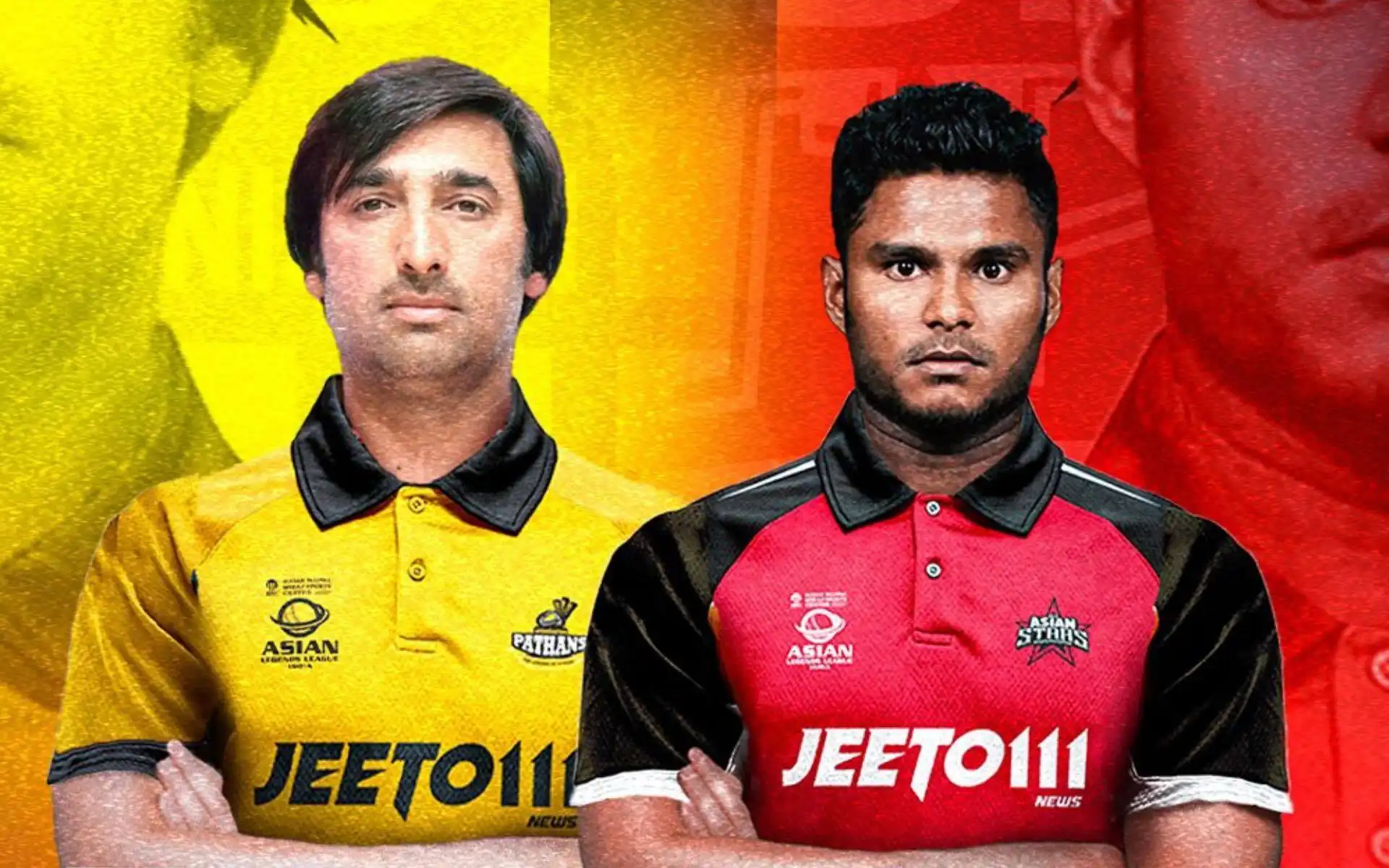 Afghanistan Pathans vs Asian Stars (Source: @AsianLegendsT20/X.com)