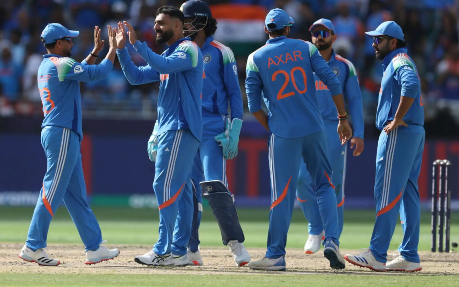 Indian players in action vs NZ [Source: AP]