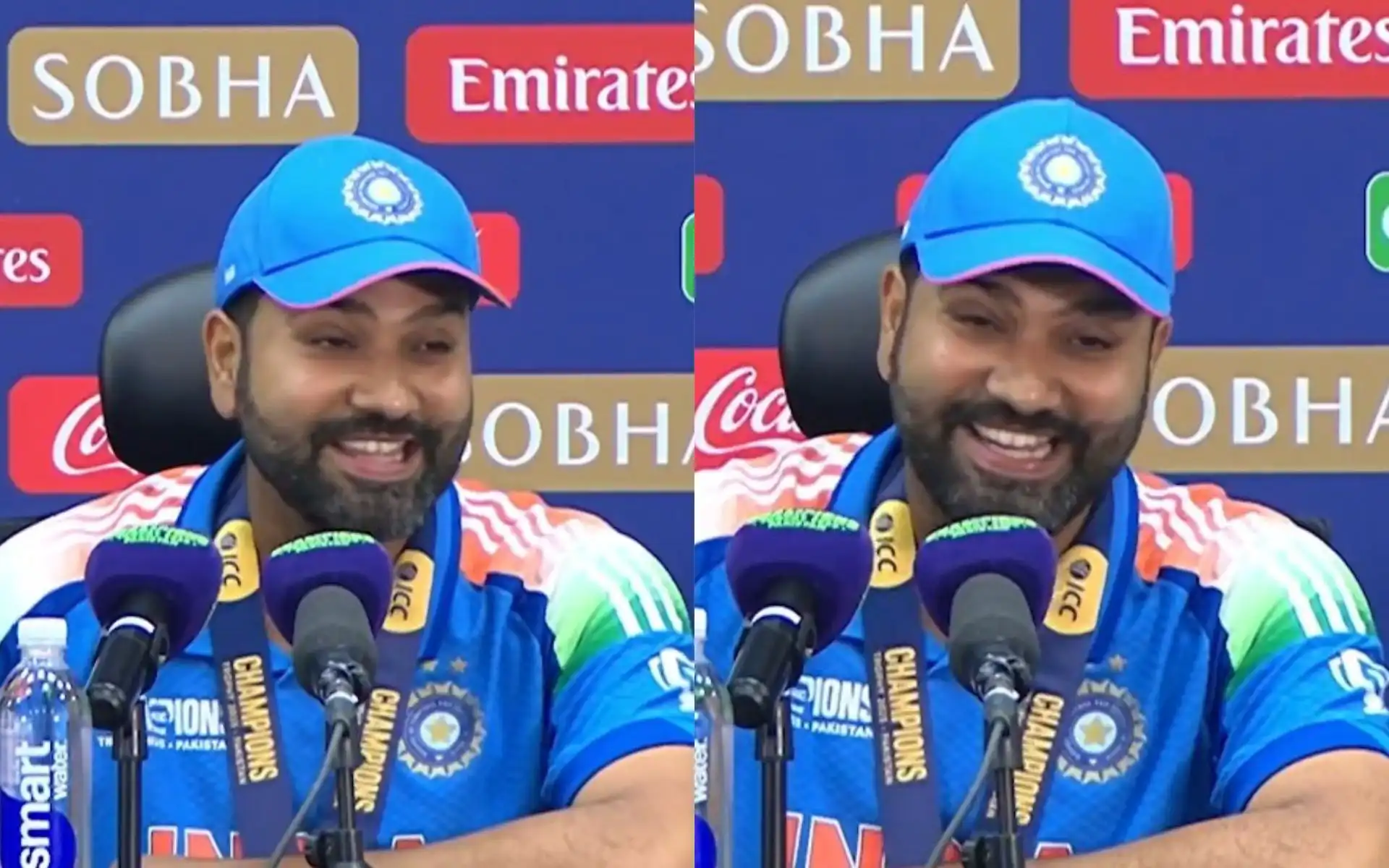 ‘Kitna Woh Lagta Hai’: Signature Rohit Sharma Joke Amuses Journalists Post Champions Trophy