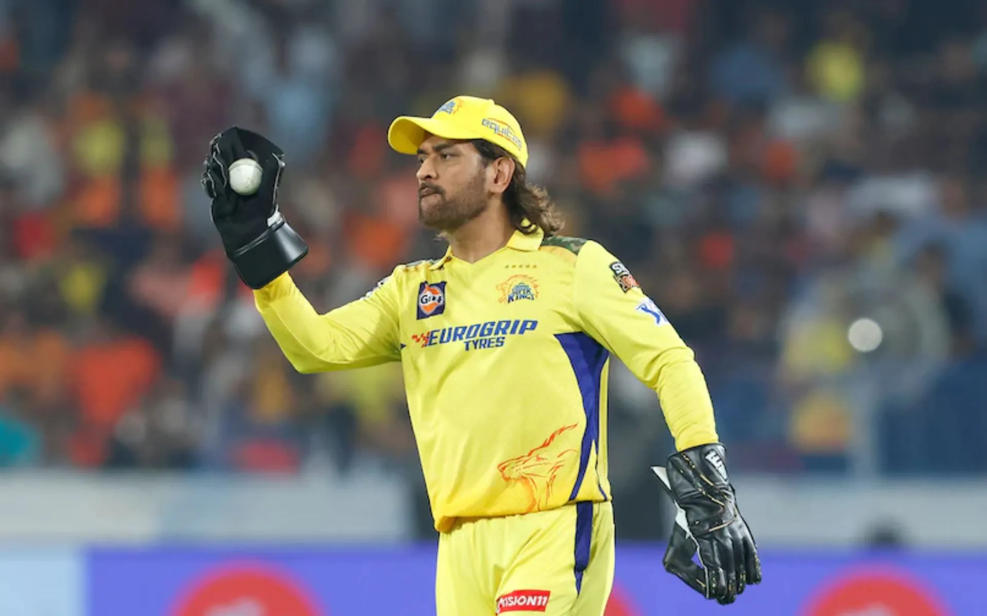 MS Dhoni in IPL 2024 (Source:@Sivy_Raina3,x,com)