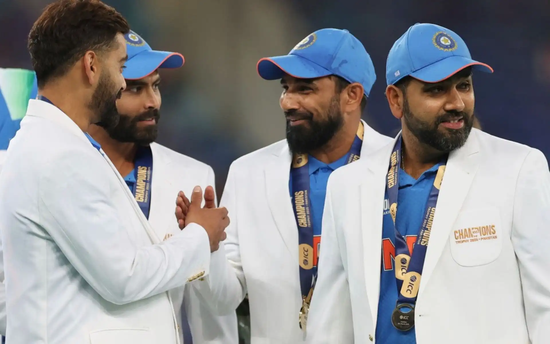 Rohit Sharma, Ravindra Jadeja, Rohit Sharma [Source: AP Photos]