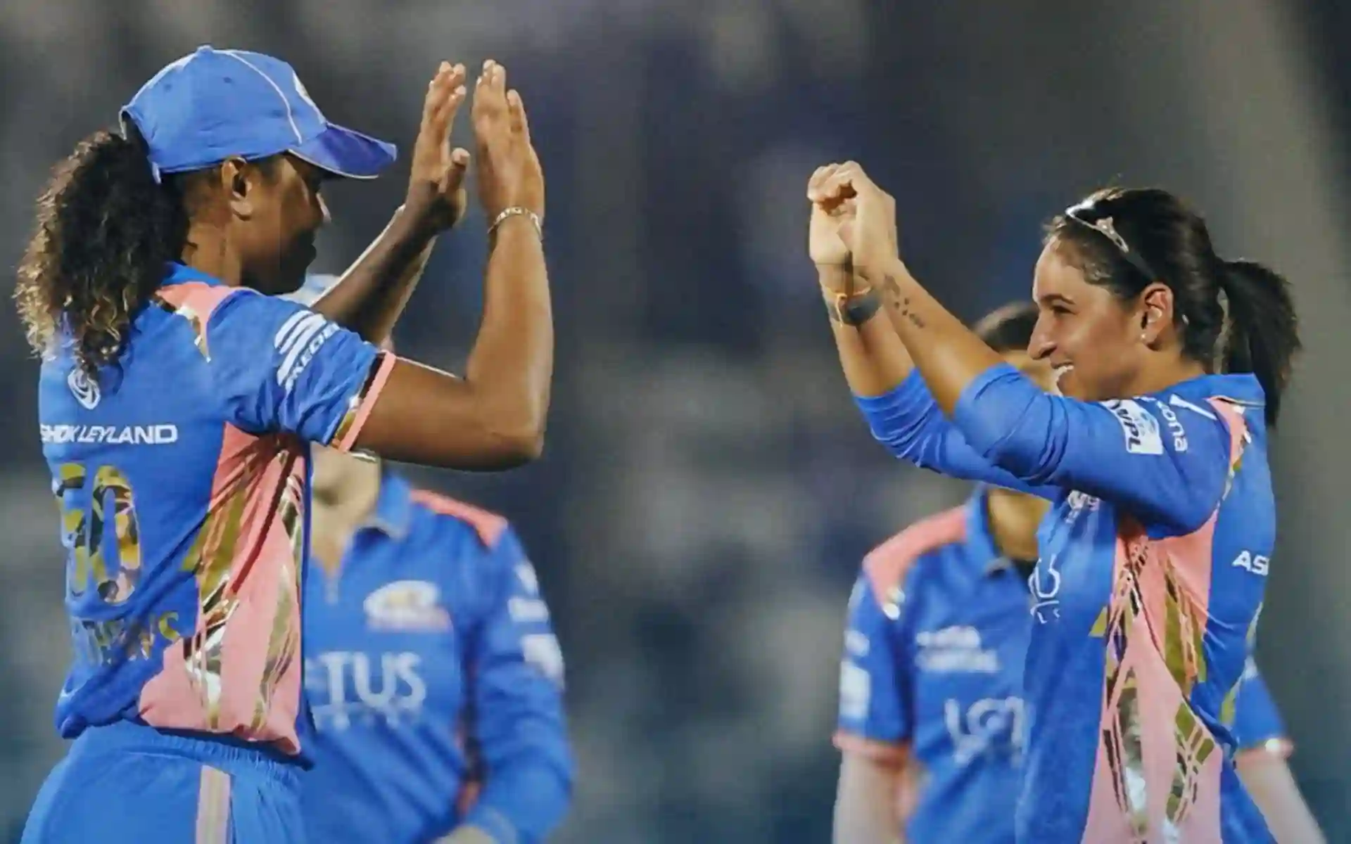 Mumbai Indians Women beat Gujarat Giants Women by 9 runs in WPL 2025 [Source: @mumbaiindians/Instagram]