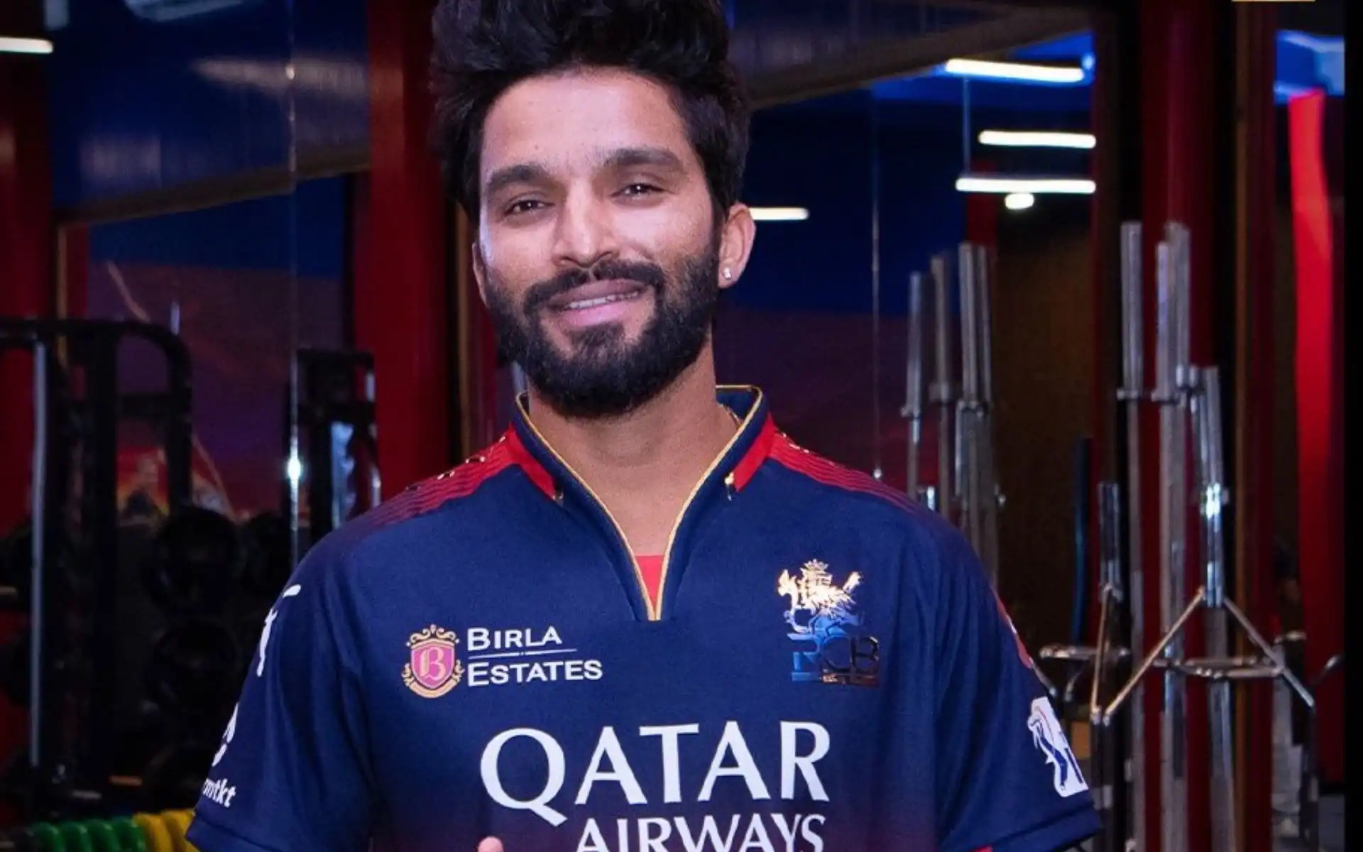 Rajat Patidar in RCB's new jersey (Source:@RCBTweets/X.com)