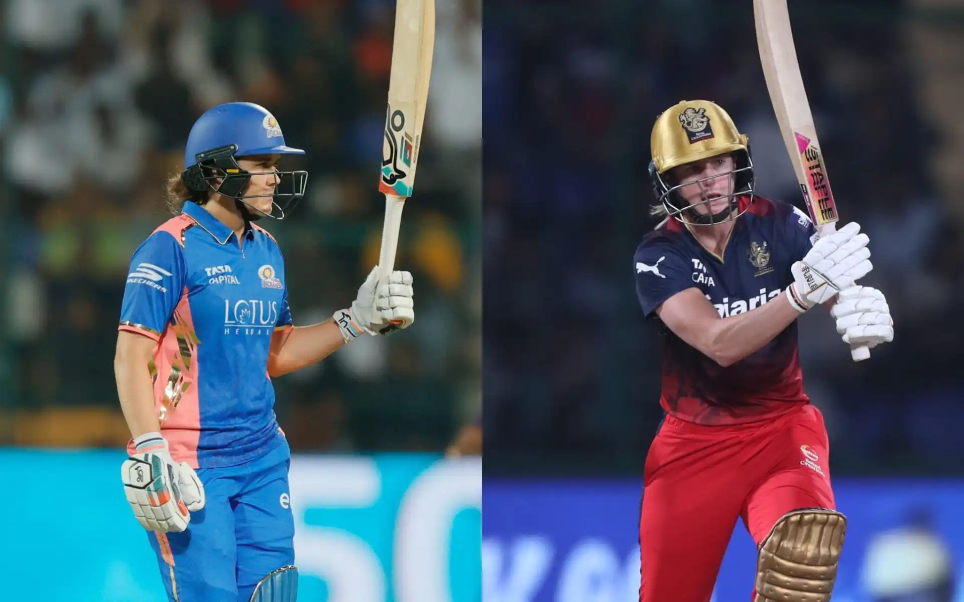Nat Sciver-Brunt and Ellyse Perry will be in action. [Source - WPL/x.com]