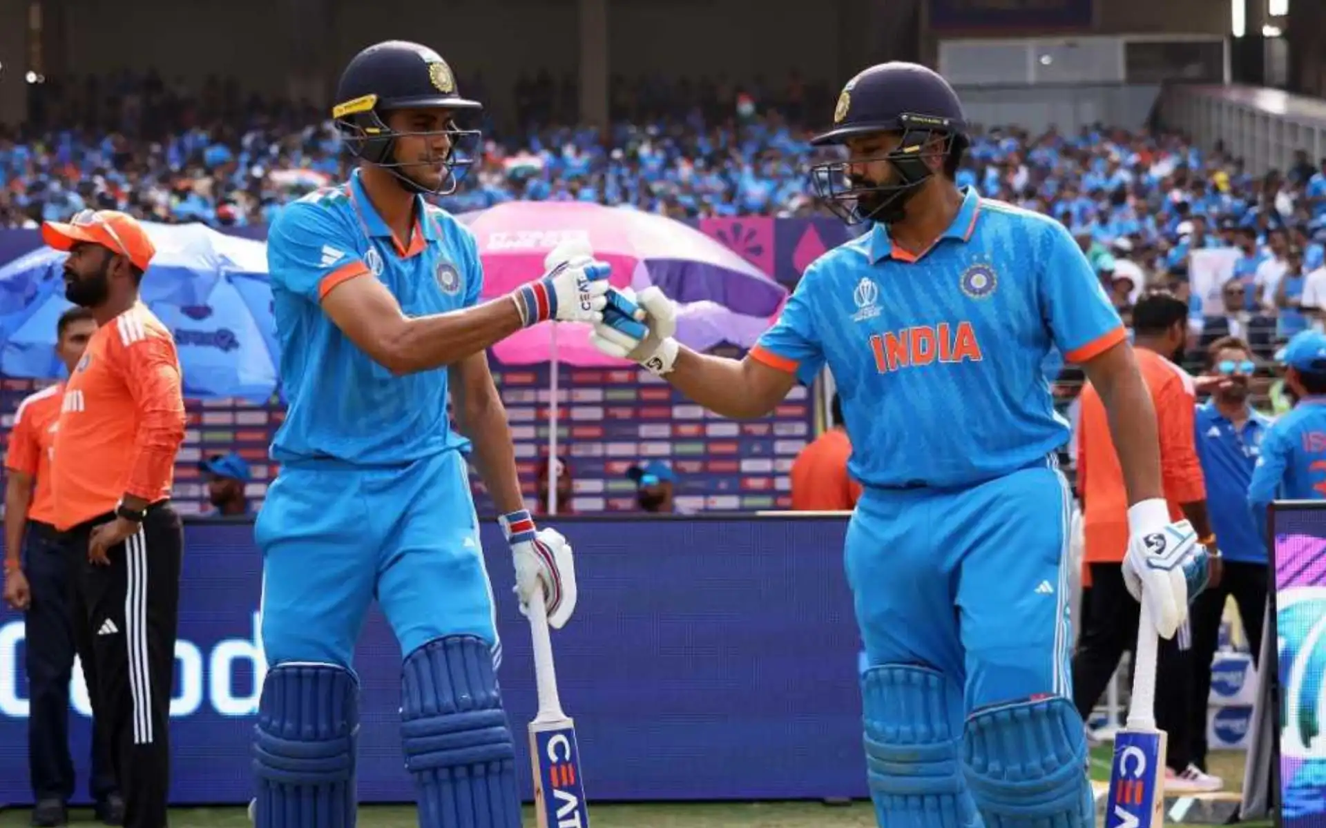 Shubman Gill and Rohit Sharma [Source: @iamAshutoshh/X.com]