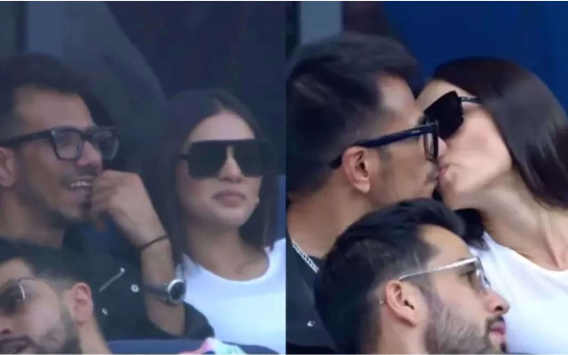 Did Yuzi Chahal and RJ Mahvash kiss? [Source: Bollywoodshaadis.com]
