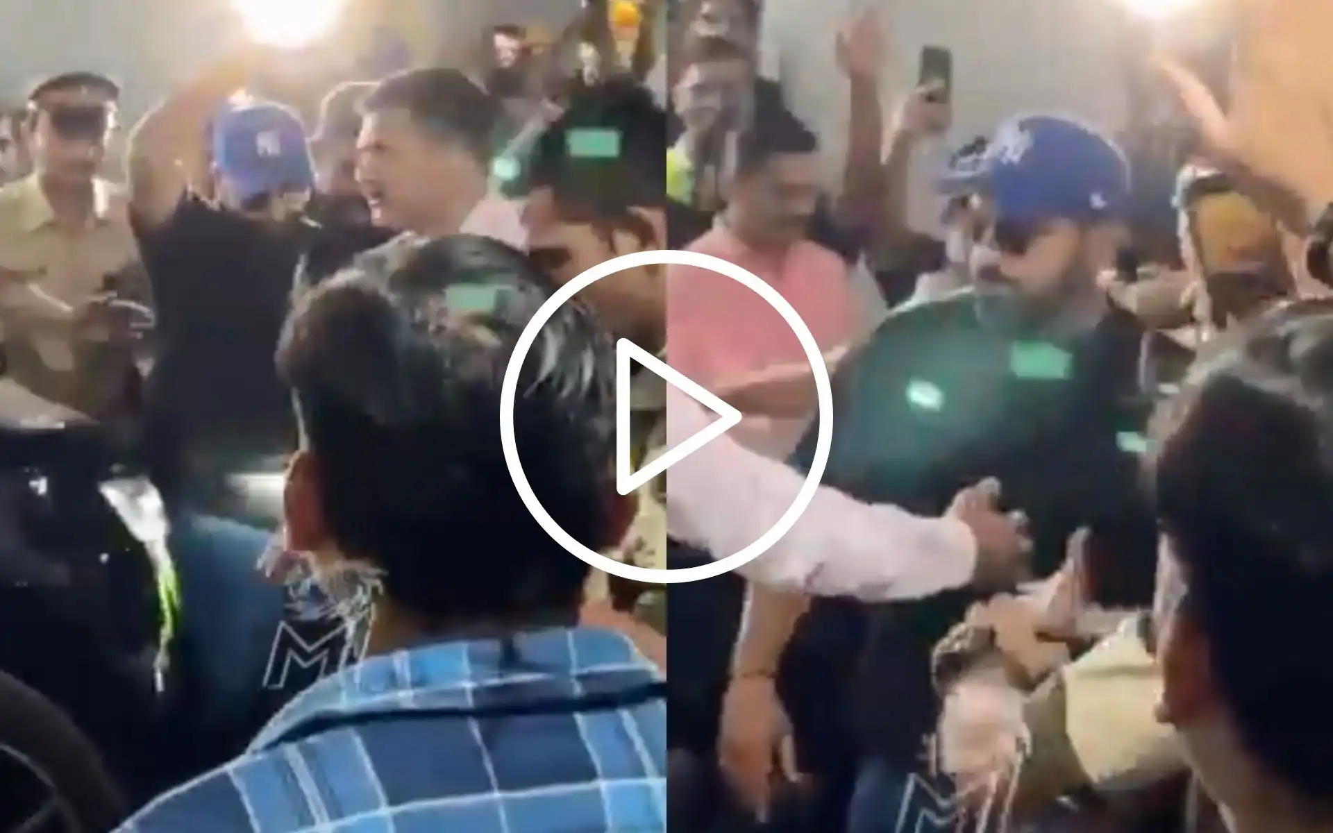 [Watch] 'Mumbai Cha Raja' Rohit Sharma Greeted By Sea Of Fans In Airport