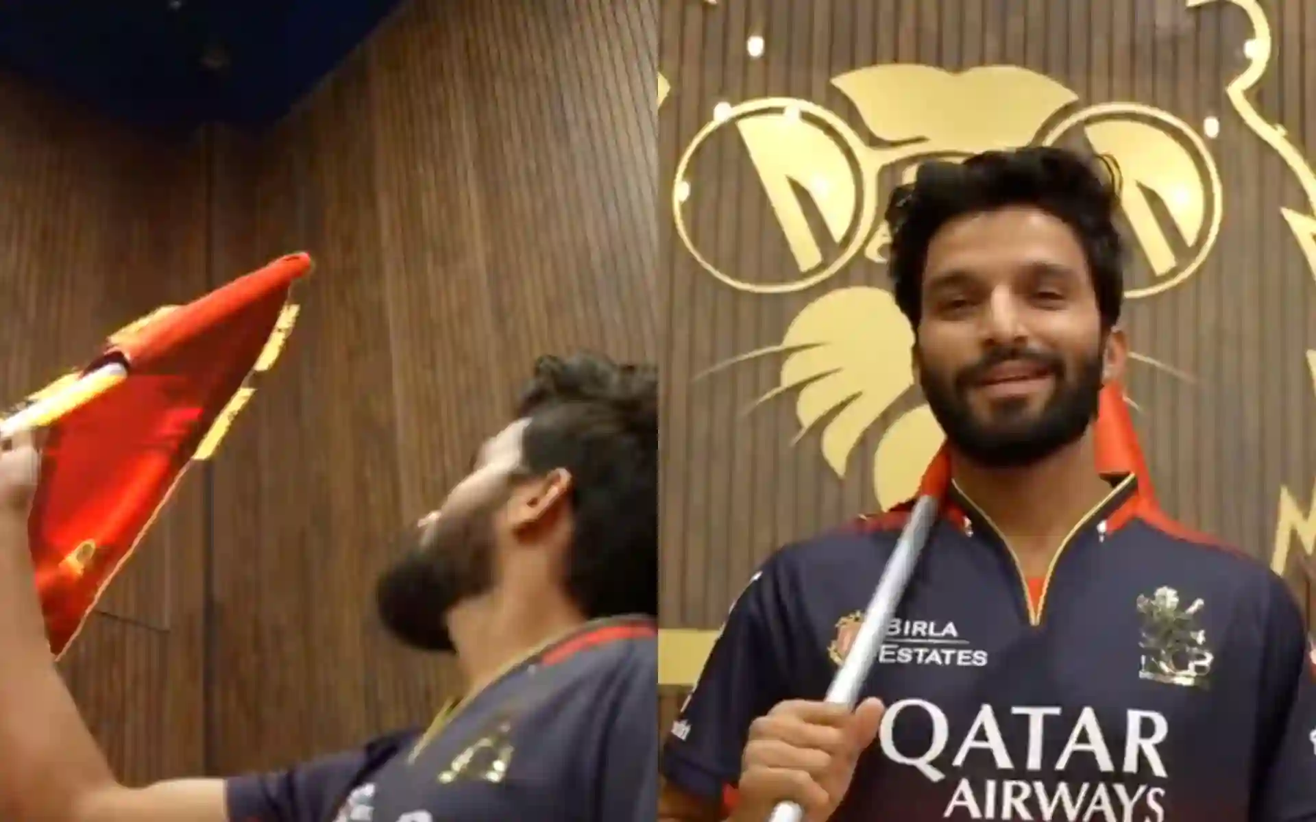RCB captain Rajat Patidar arrives for IPL 2025 season [Source: @RCBTweets/X.com]