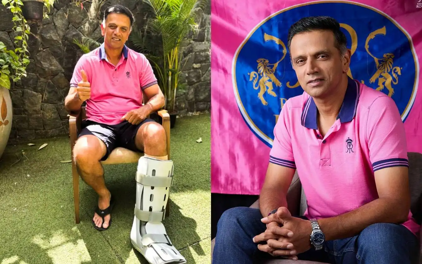 Good News For RR! Rahul Dravid Recovers From Injury To Join Camp Ahead Of IPL 2025